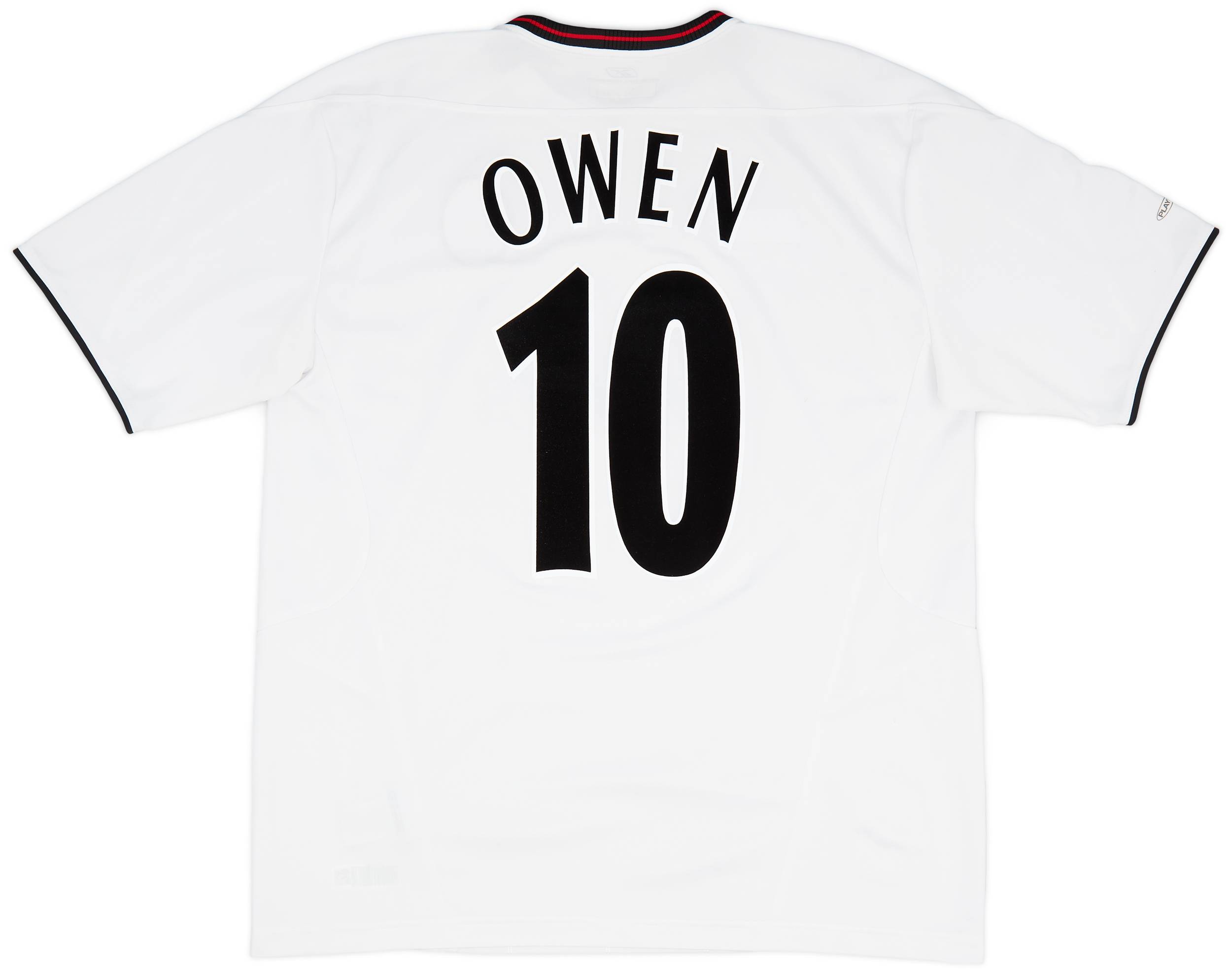 2003-04 Liverpool Away Shirt Owen #10