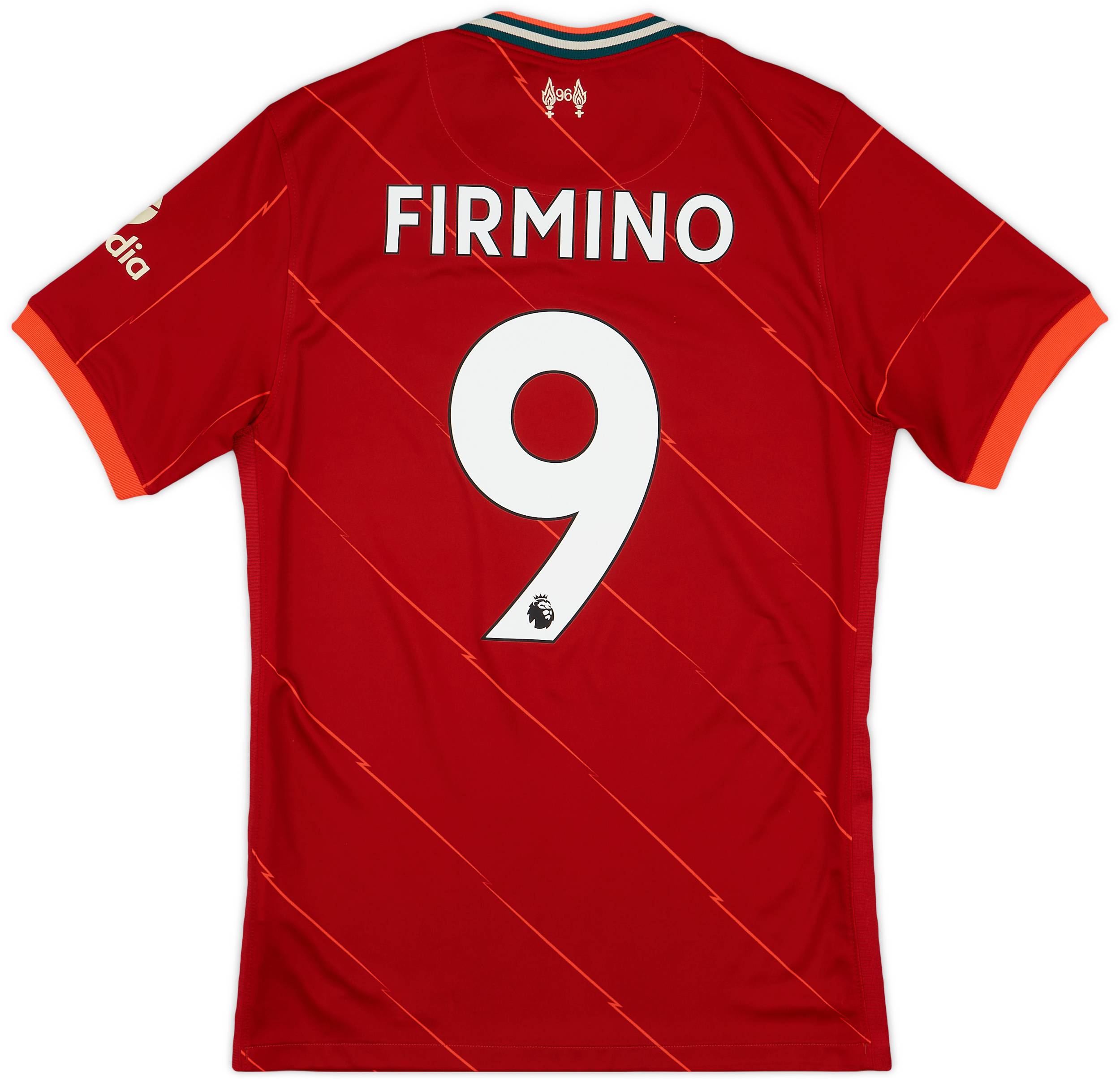 全商品オープニング価格！ Shirt Home Liverpool 2021-22 Firmino (S) - 8/10 - #9 ウェア