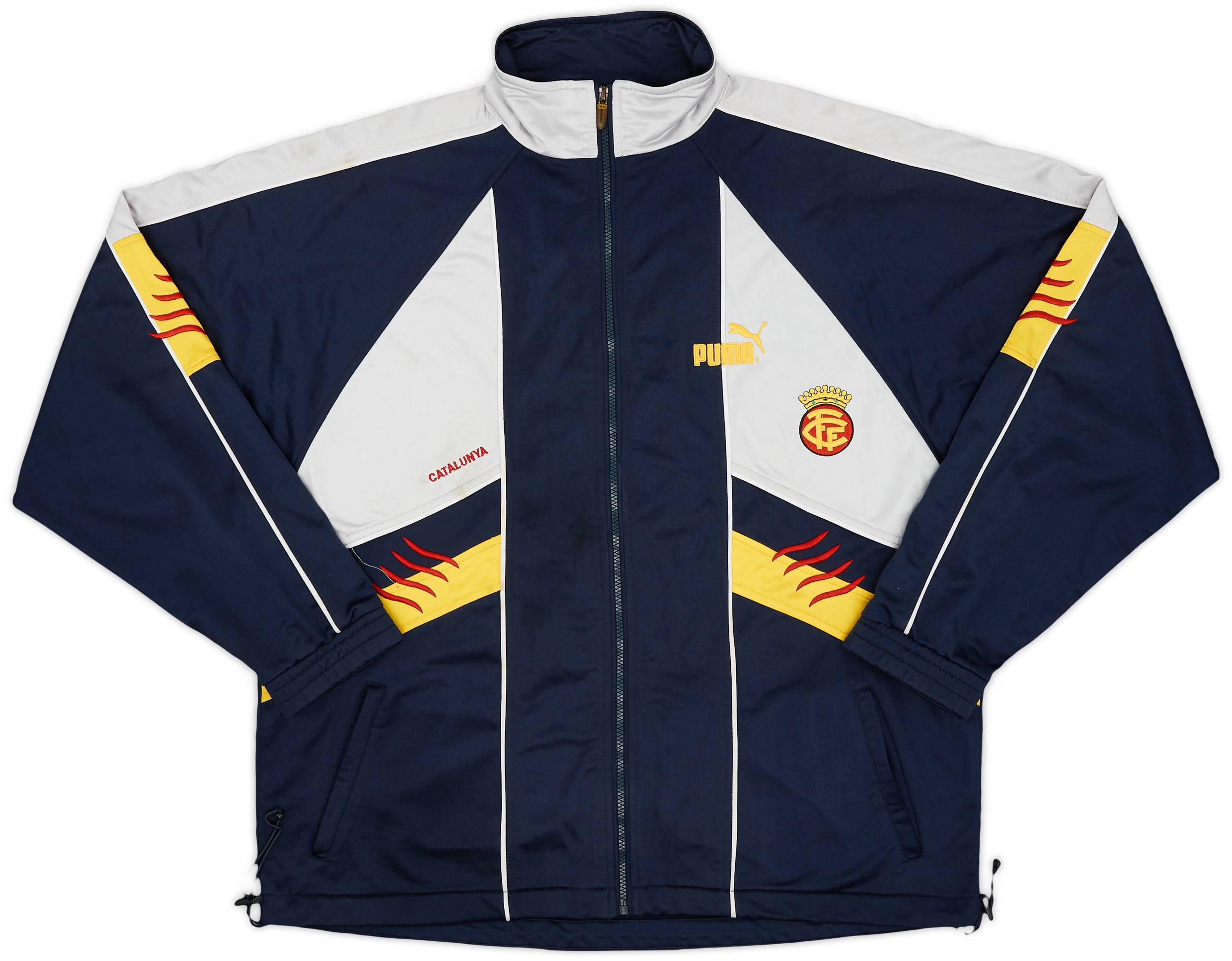 2002 Catalunya Puma Track Jacket - 8/10 - (XL)
