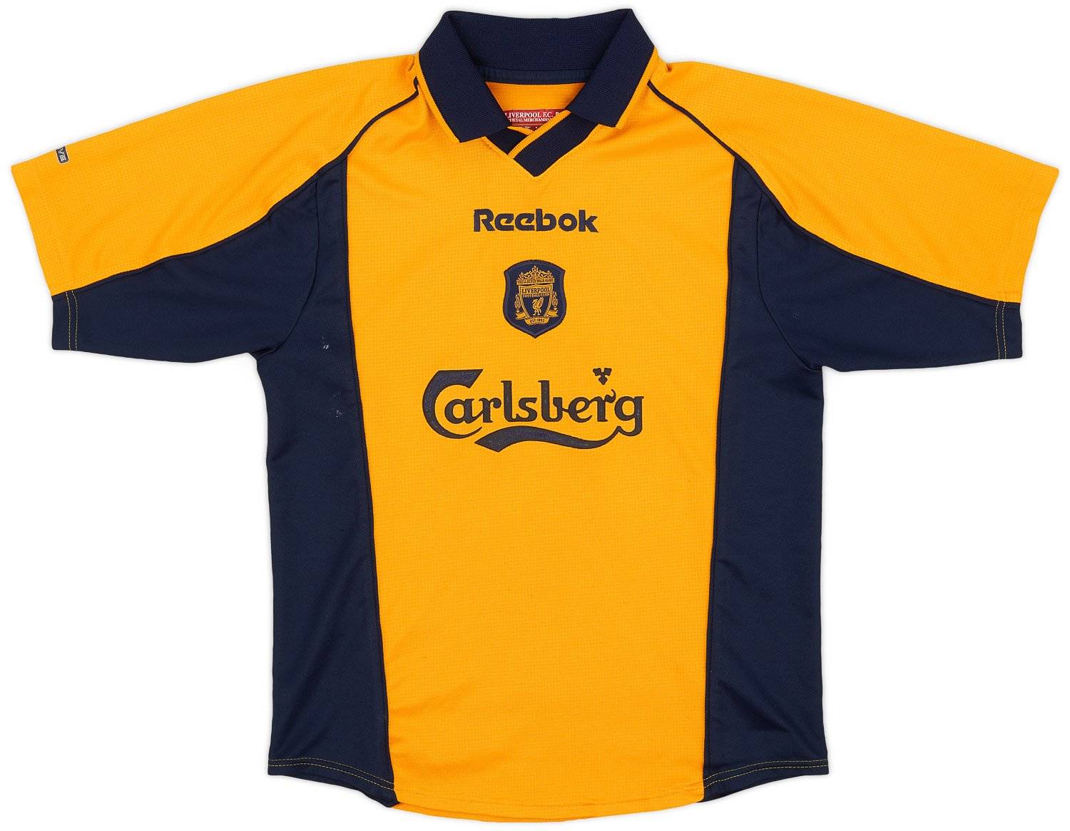 2000-02 Liverpool Away Shirt - 9/10 - (M.Boys)