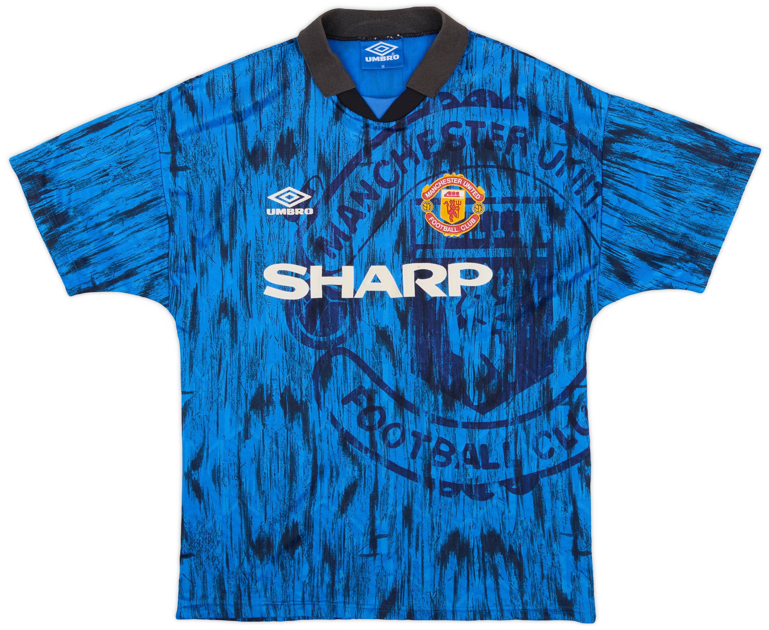 1992-93 Manchester United Away Shirt - 8/10 - (M)