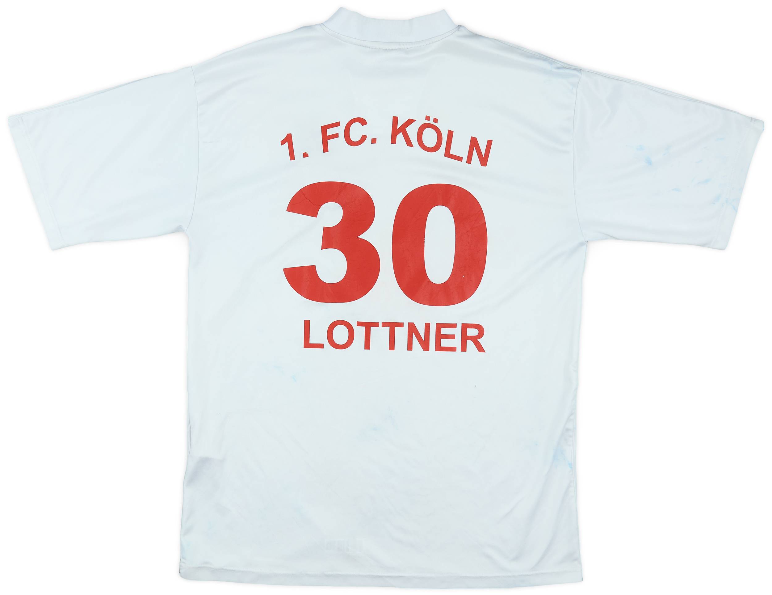2000-01 FC Koln Home Shirt Lottner #30 - 5/10 - (XL)