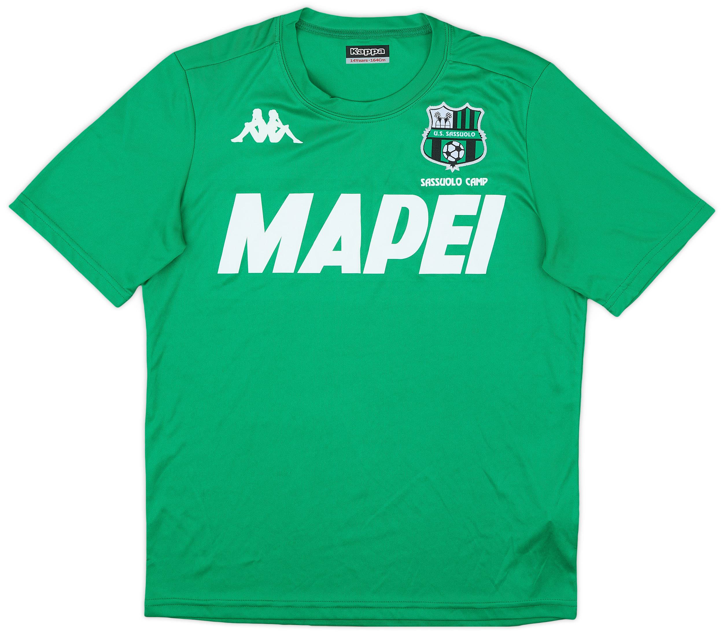 2019-20 Sassuolo Camp Kappa Training Shirt - 8/10 - (XL.Boys)
