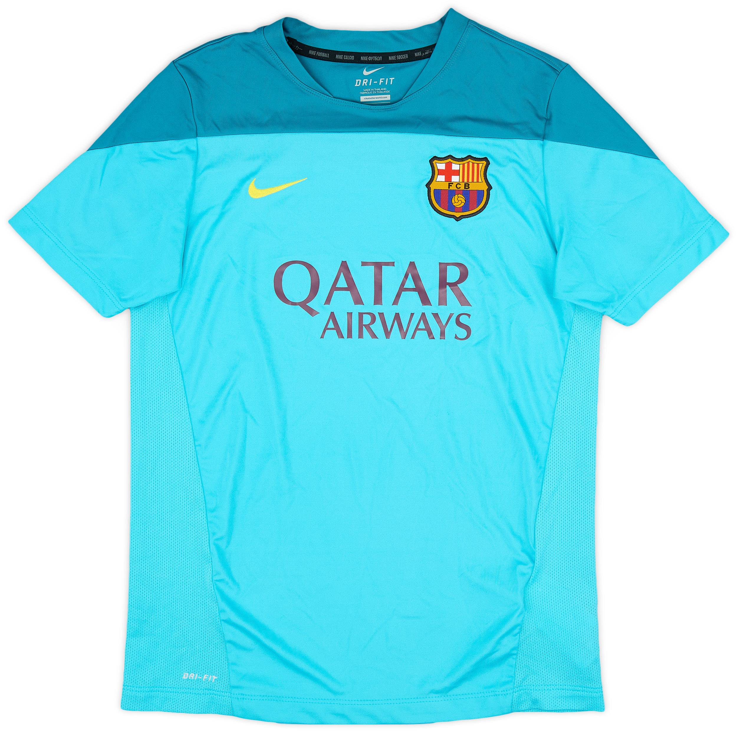 2014-15 Barcelona Nike Training Shirt - 9/10 - (L.Boys)