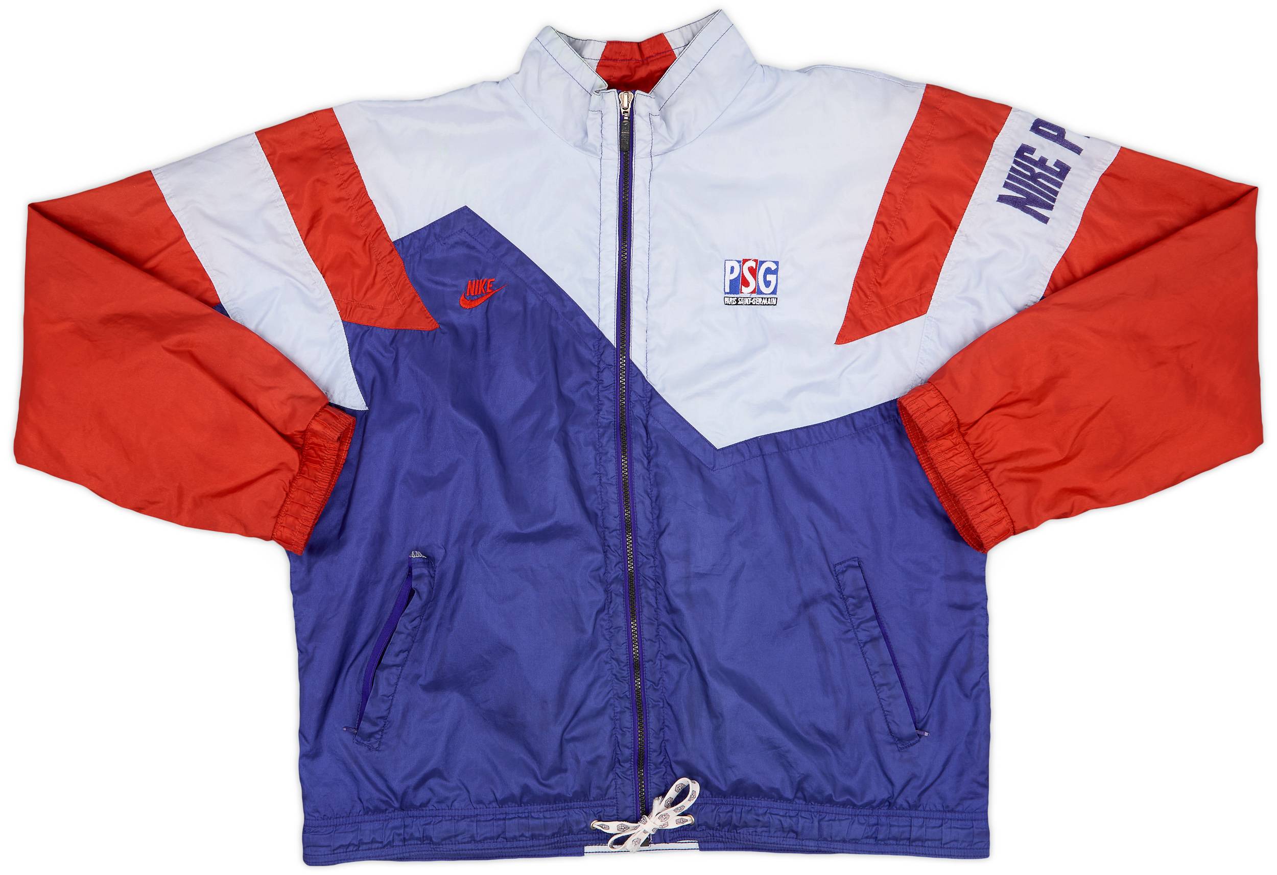 1995-96 Paris Saint-Germain Nike Track Jacket - 9/10 - (L)