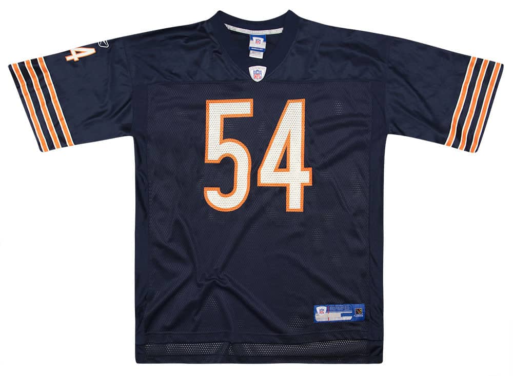 2005 06 Chicago Bears Urlacher 54 Reebok On Field Jersey Home XL