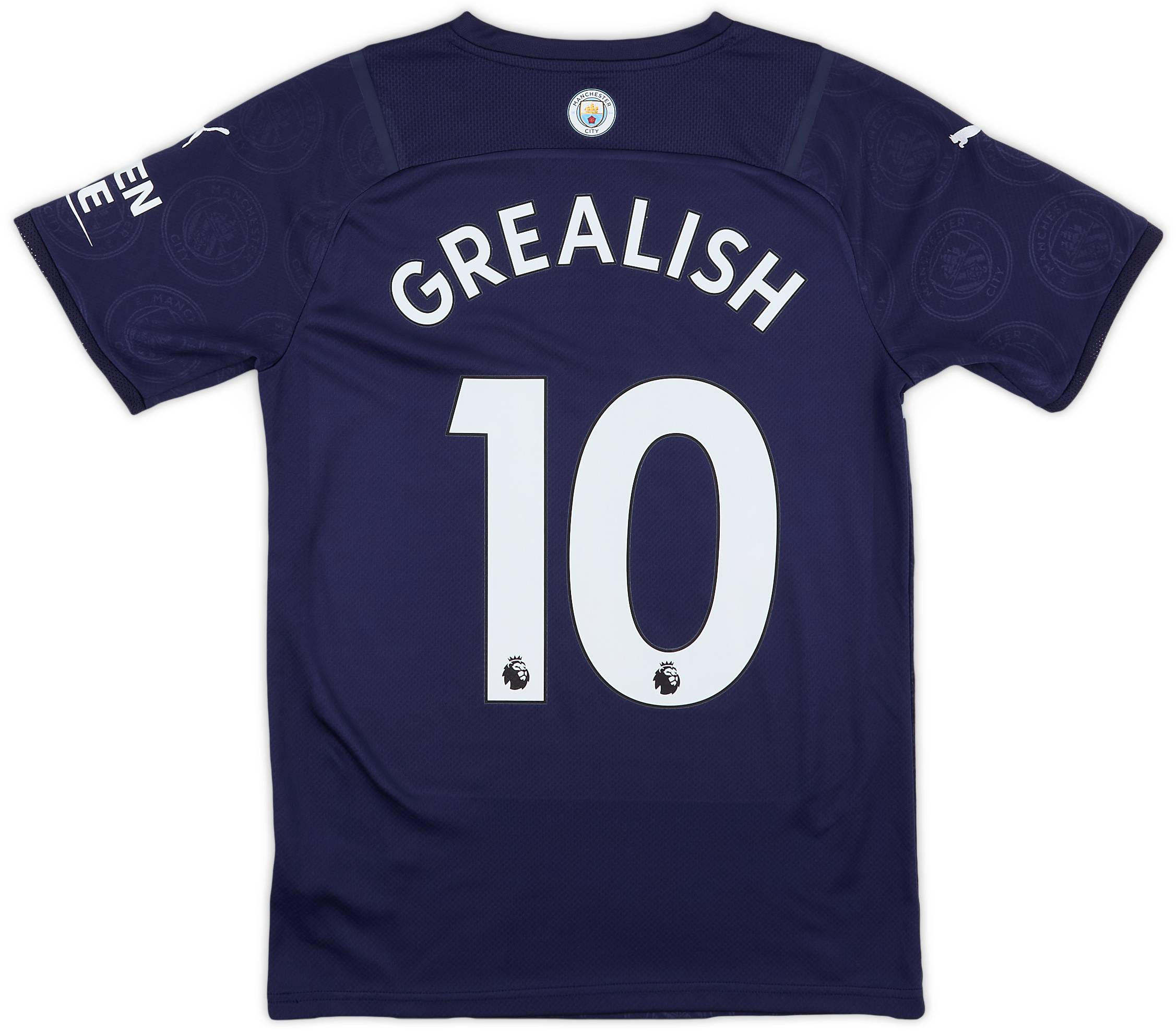 2021-22 Manchester City Third Shirt Grealish #10 - 9/10 - (S)
