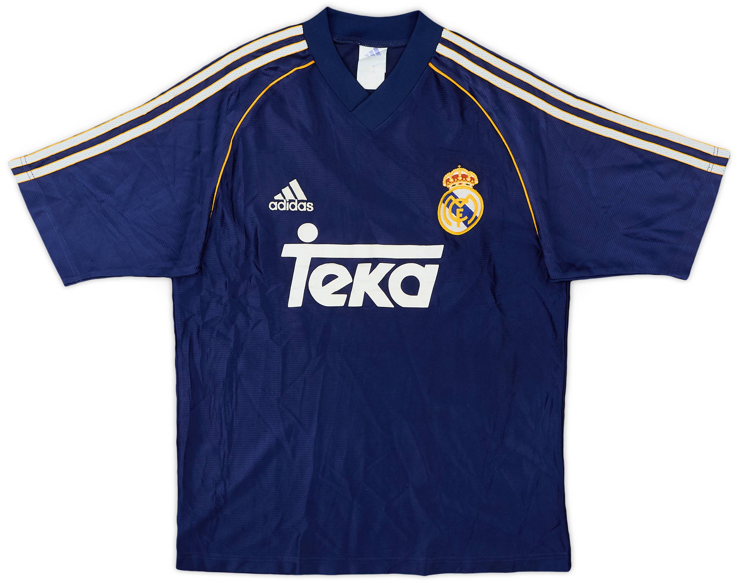 1998-99 Real Madrid Third Shirt - 9/10 - (XL.Boys)