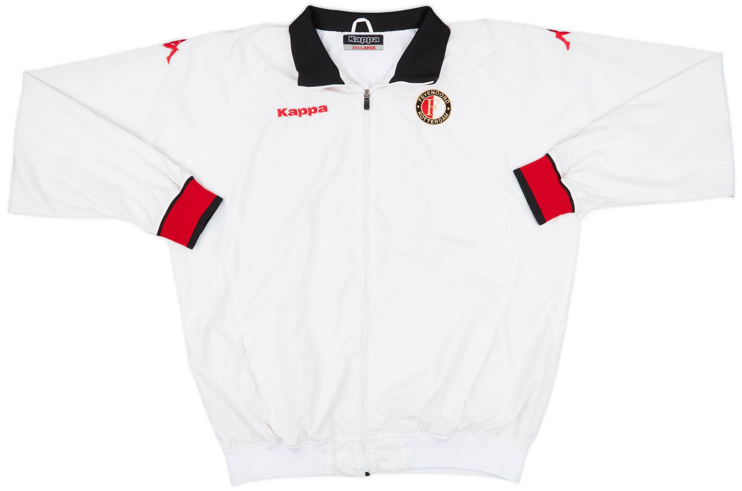 【おしゃれ】 Feyenoord 2007-08 Kappa (3XL) - 8/10 - Jacket Track ウェア
