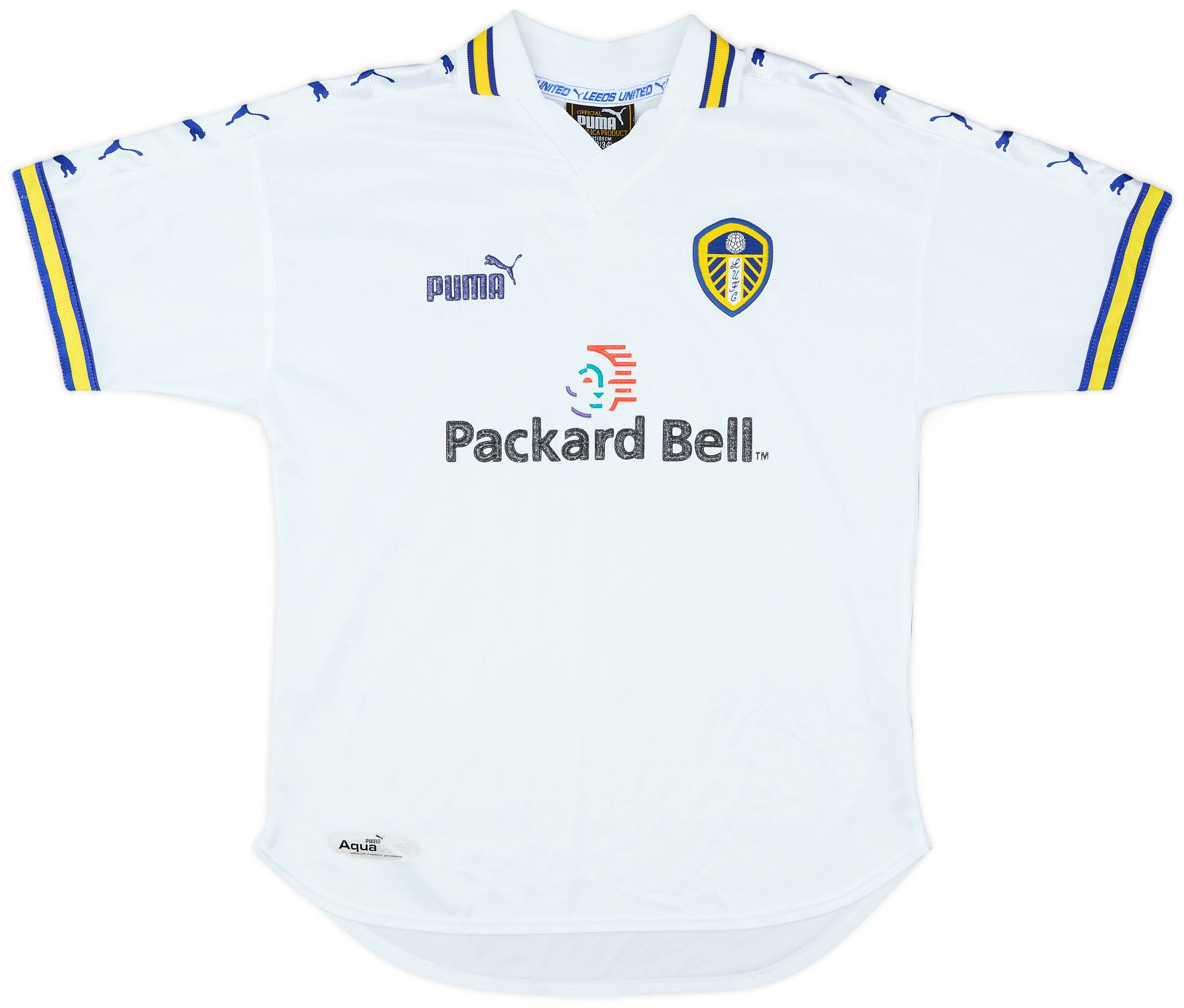 1998-00 Leeds United Home Shirt - 7/10 - (XL.Boys)