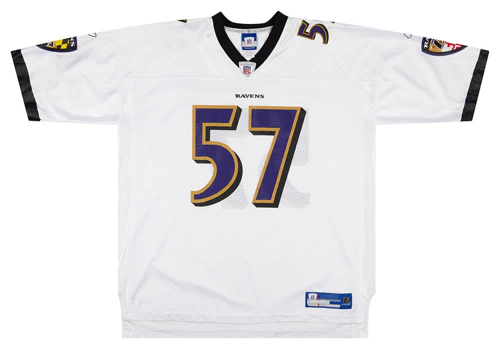 2005-06 Baltimore Ravens Scott #57 Reebok On Field Jersey (Away) XXL