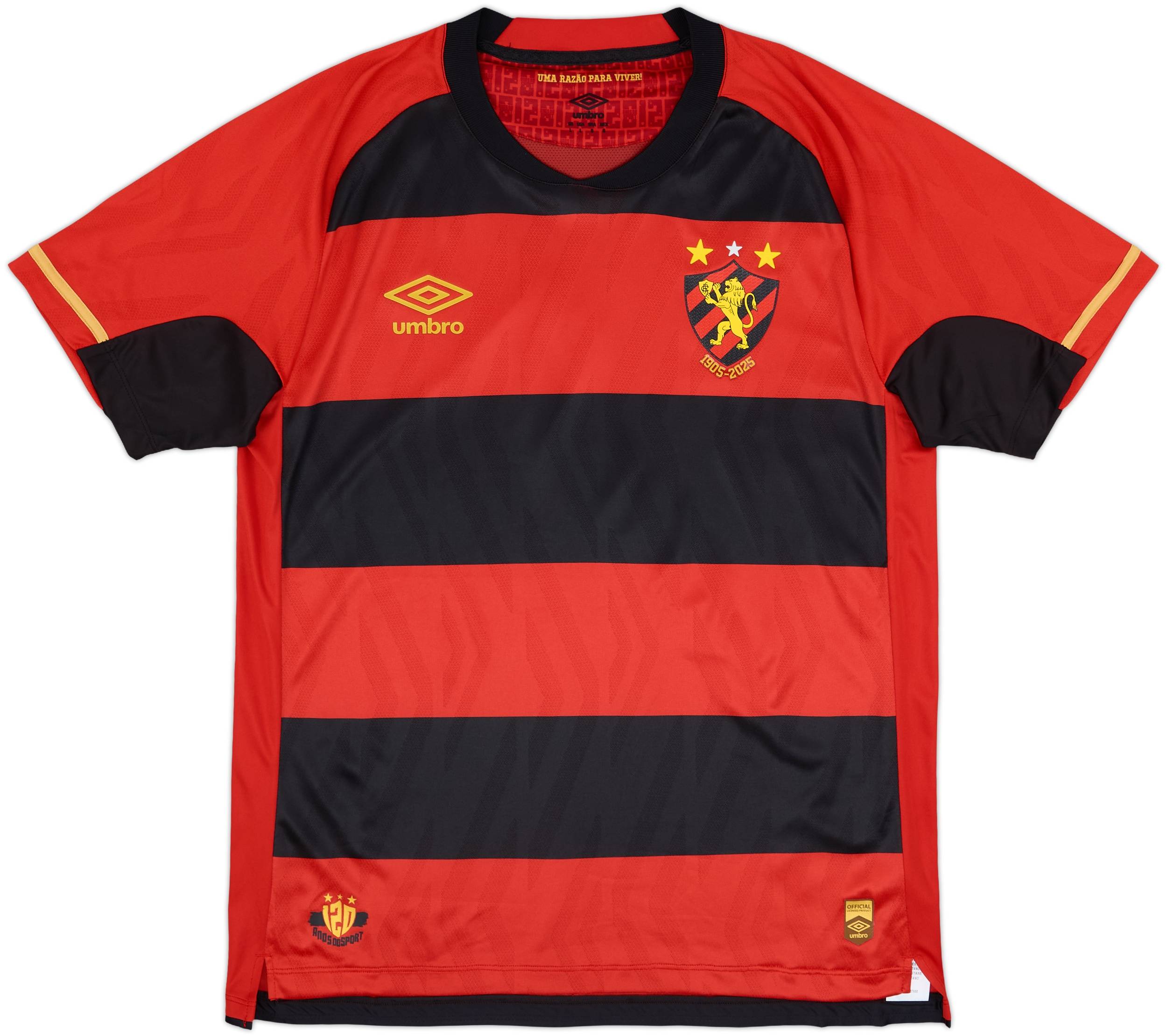 2025 Sport Club Recife Home Shirt