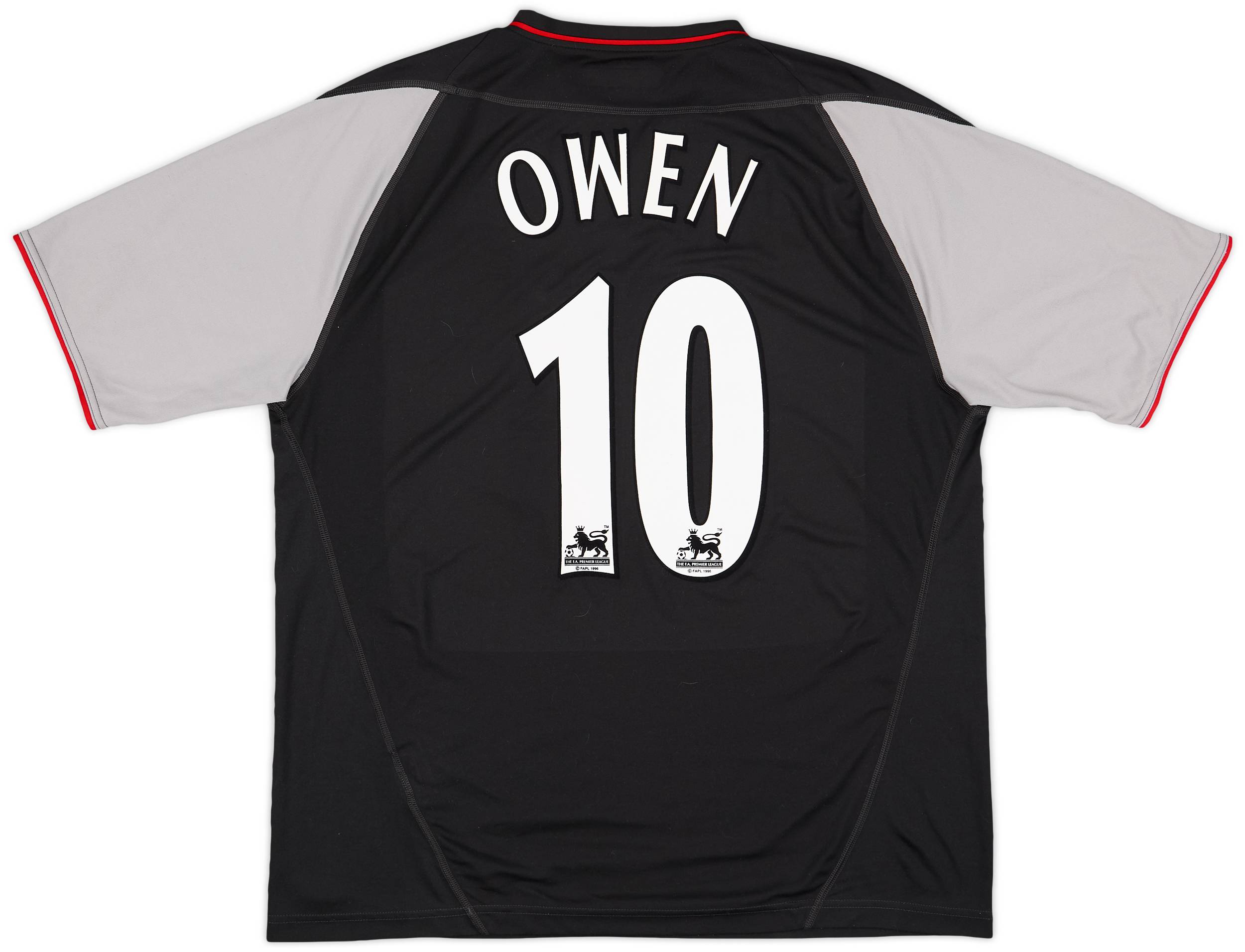 2002-04 Liverpool Away Shirt Owen #10 - 9/10 - (L)