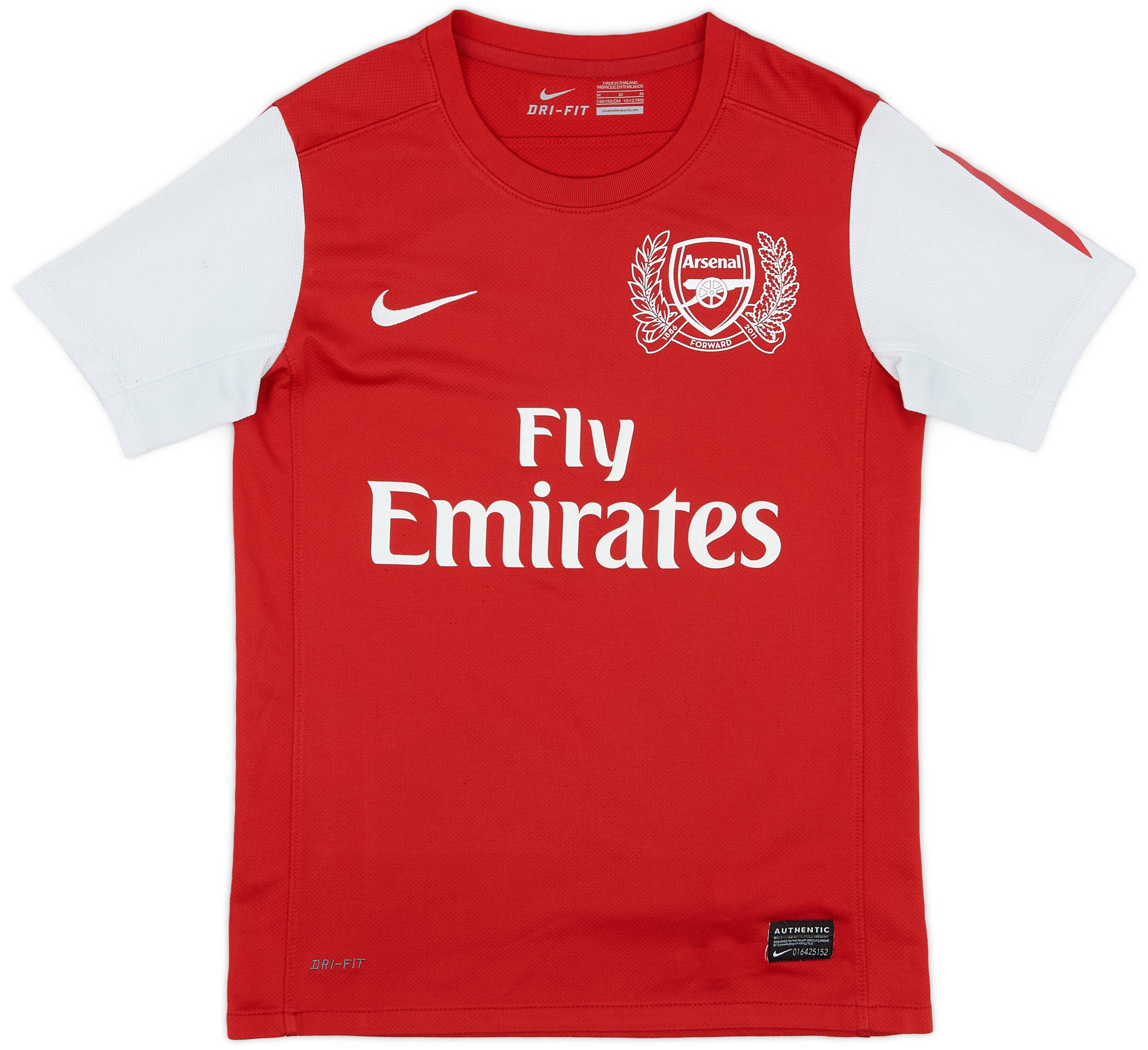 2011-12 Arsenal Home Shirt - 6/10 - (M.Boys)