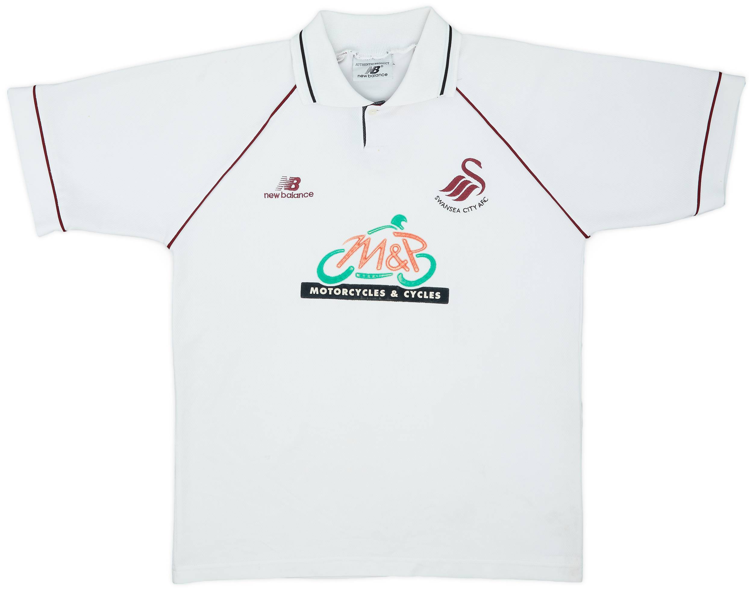 1999-00 Swansea Home Shirt - 6/10 - (M/L)