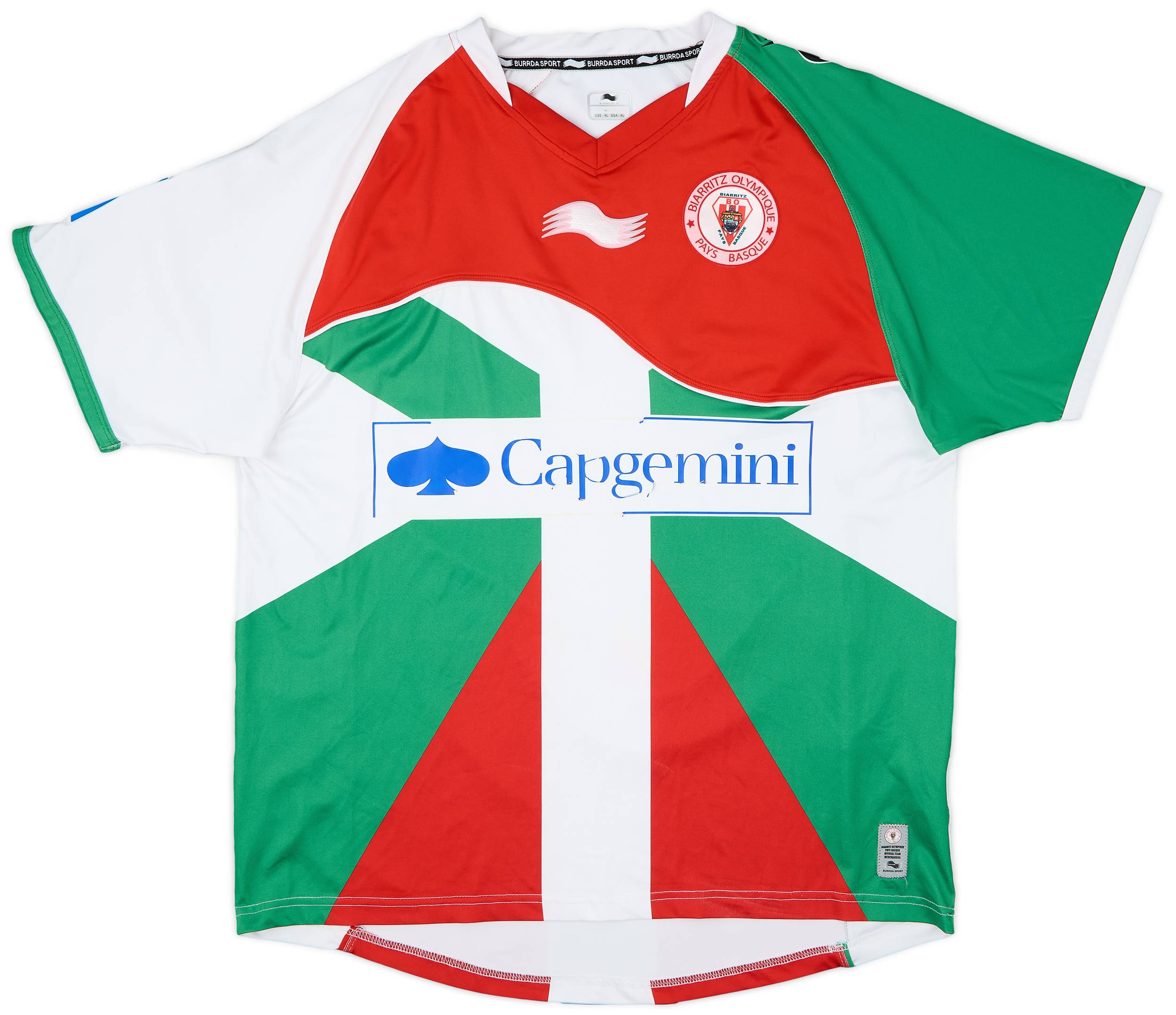 2011-12 Biarritz Olympique Rugby Home Shirt - 5/10 - (XL)
