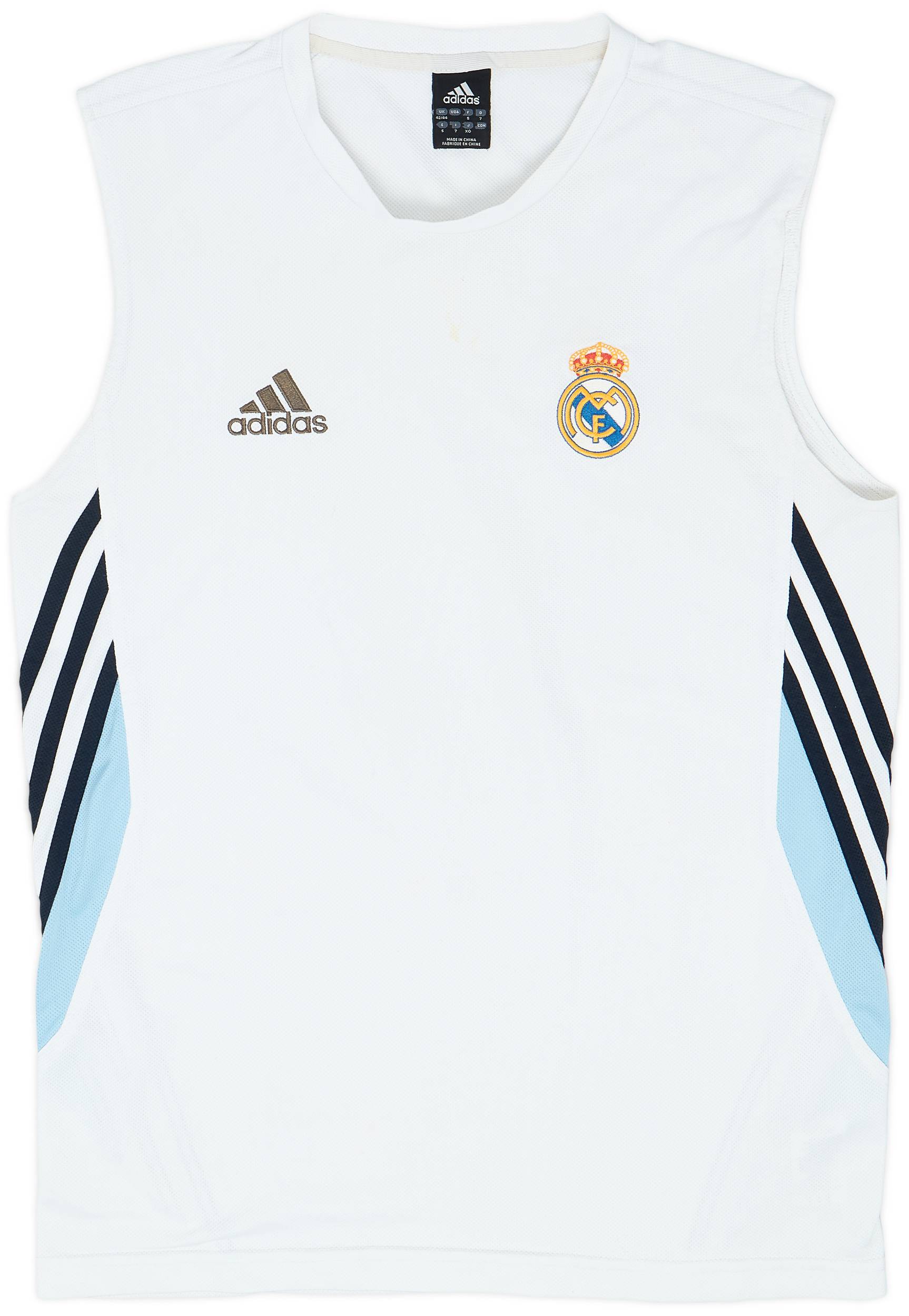 2003-04 Real Madrid adidas Training Vest - 5/10 - (L)