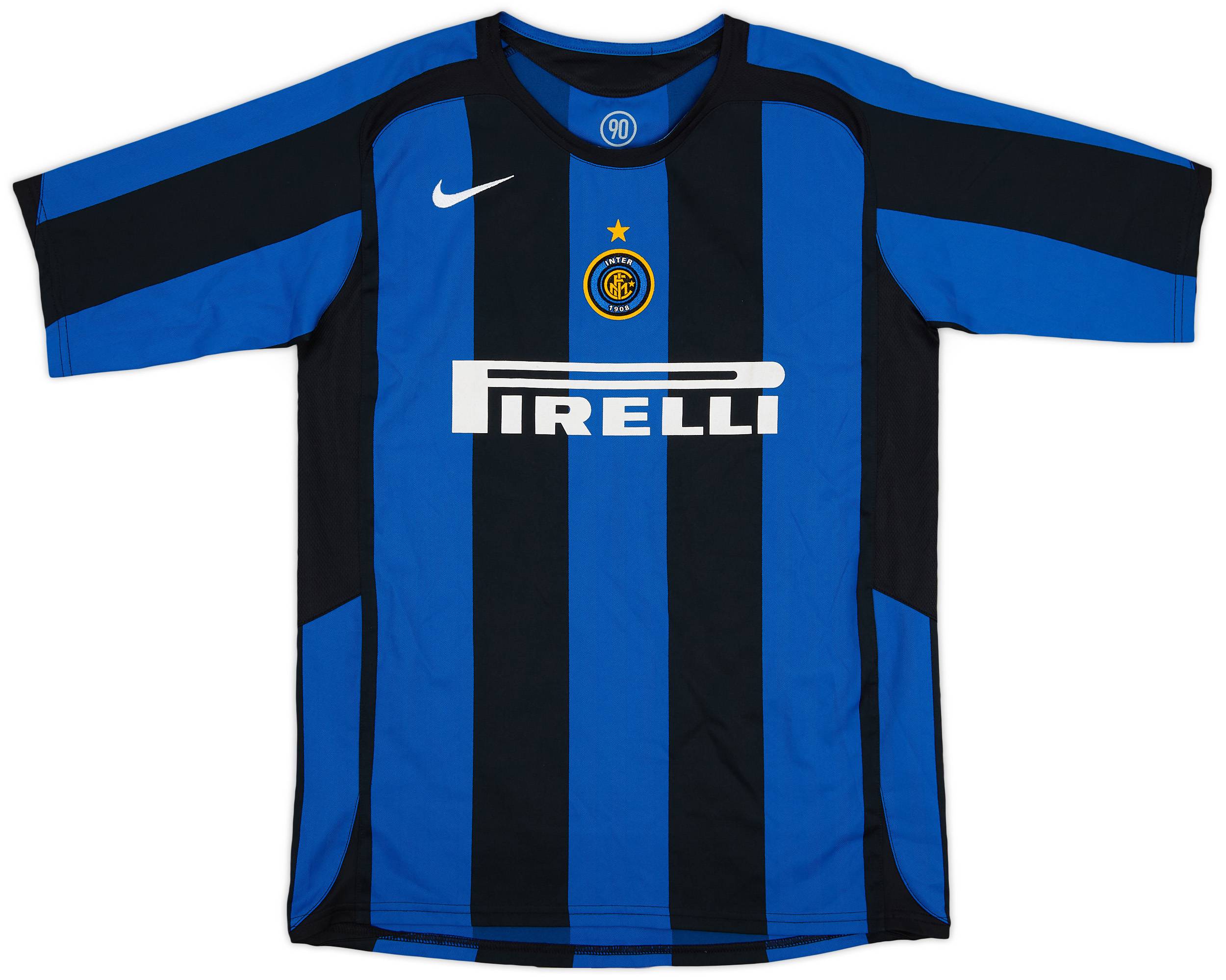 2005-06 Inter Milan Home Shirt - 9/10 - (XL.Boys)