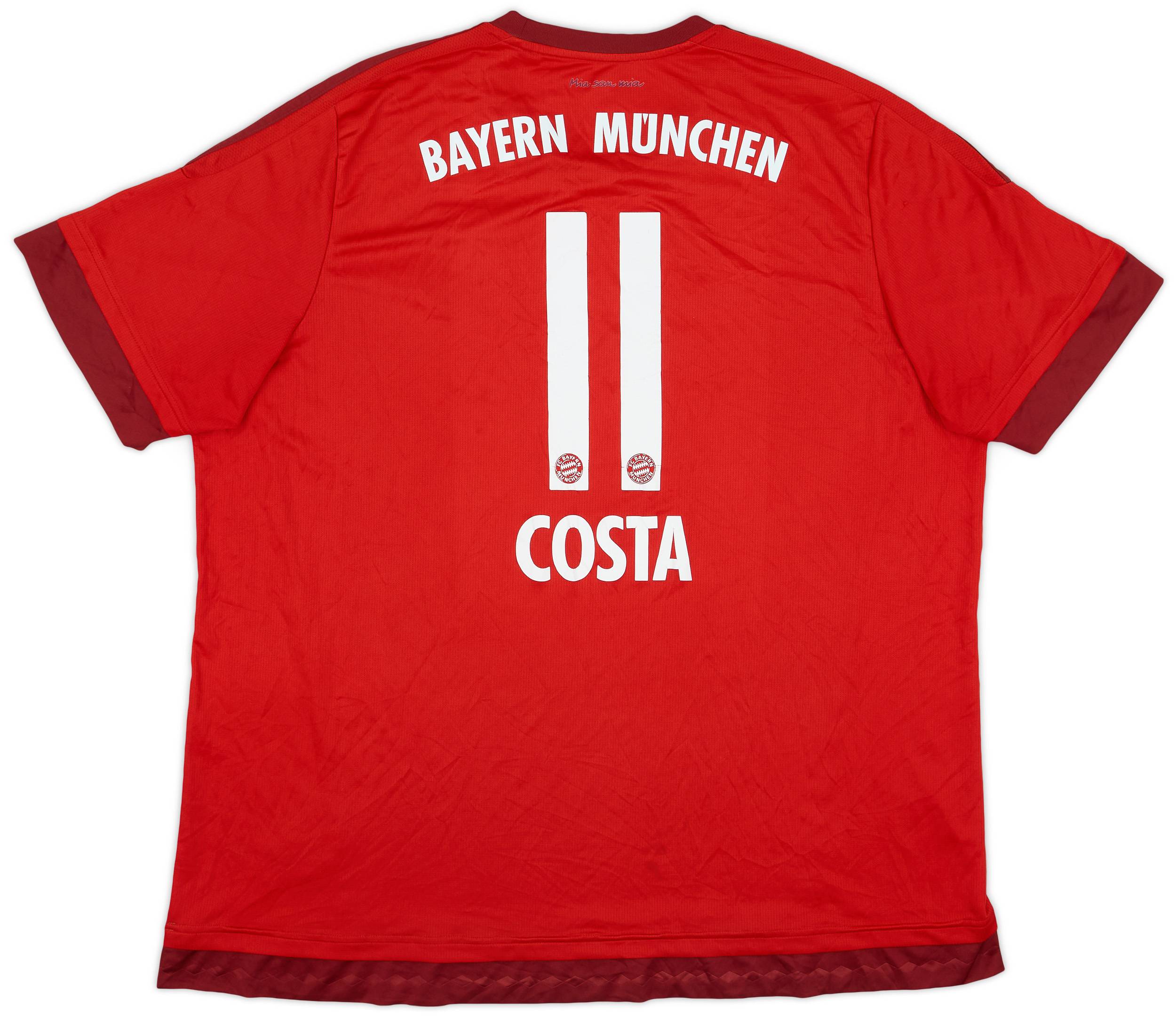 2015-16 Bayern Munich Home Shirt Costa #11 - 7/10 - (3XL)