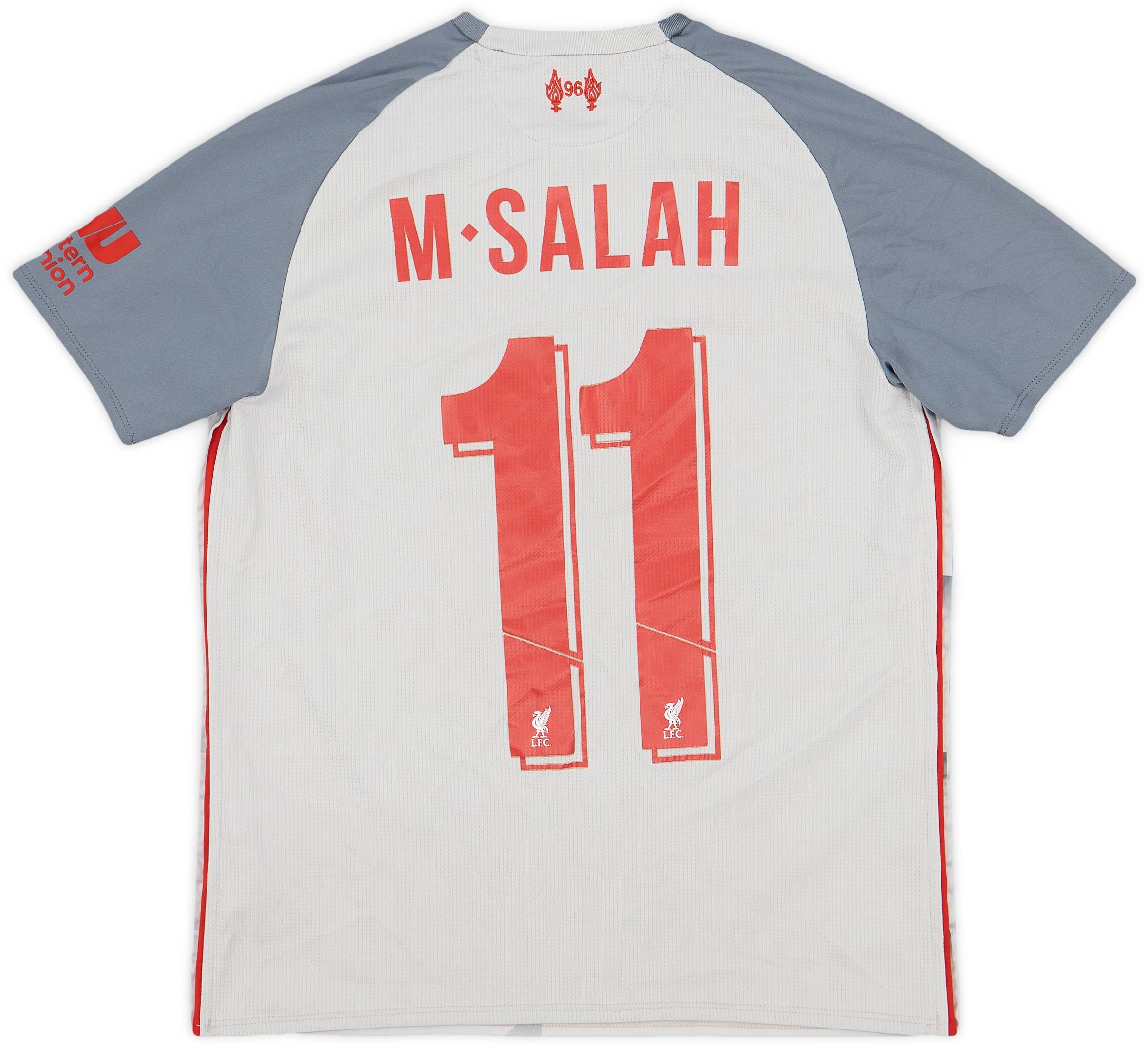 2018-19 Liverpool Third Shirt Salah #11 - 9/10 - (L.Boys)