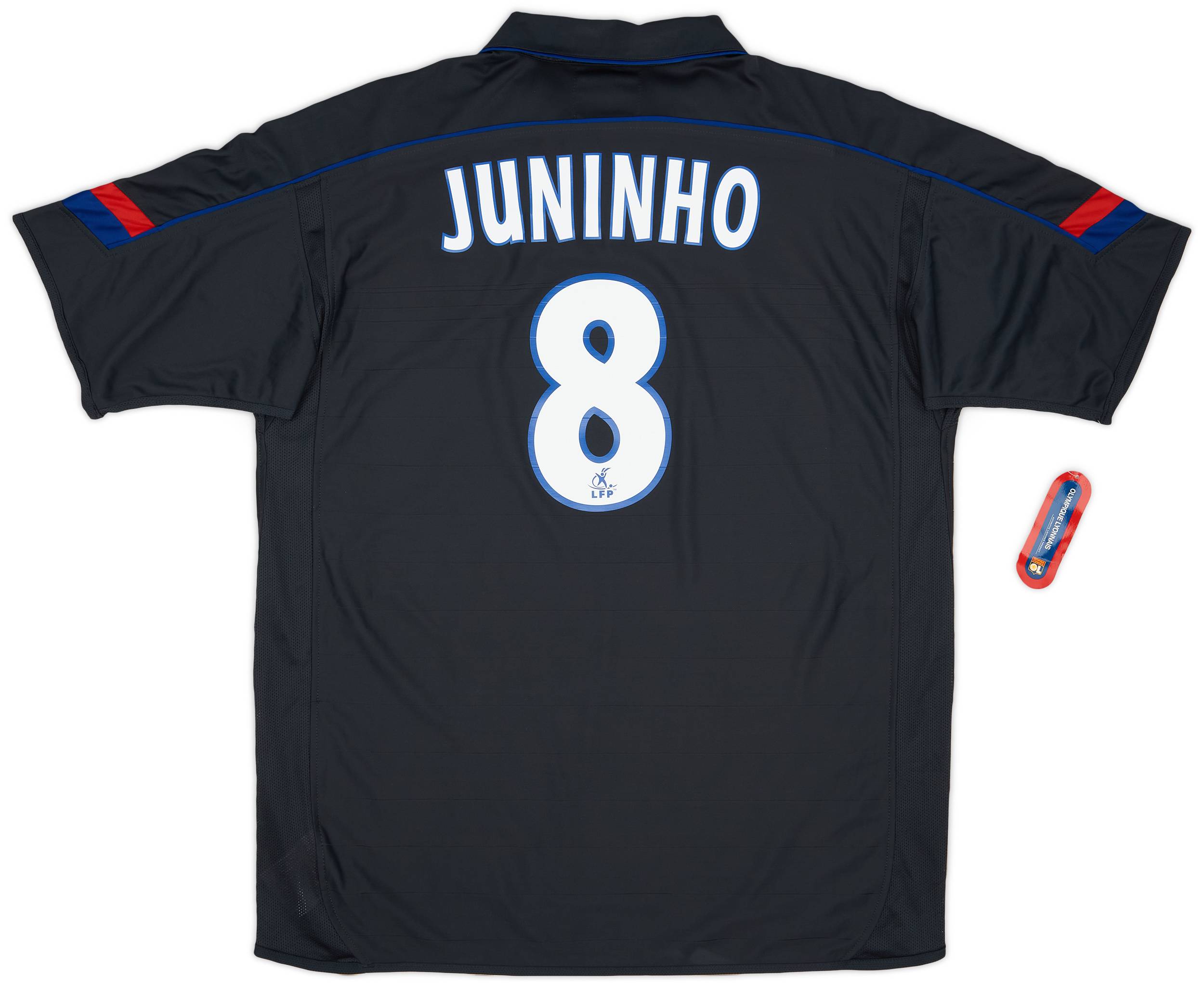 2003-04 Lyon Away Shirt Juninho #8 (XL)