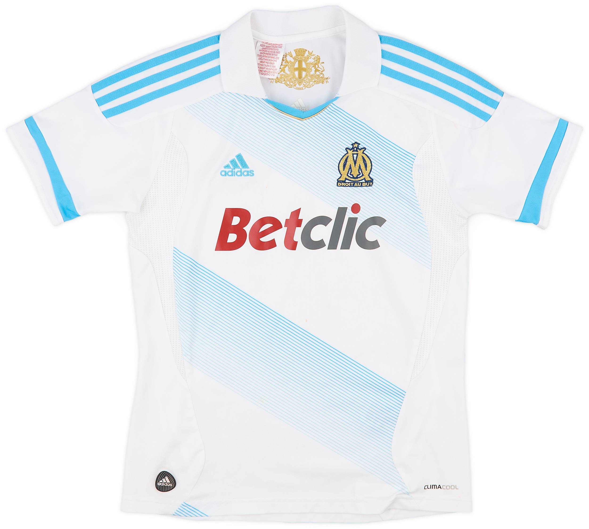 2011-12 Olympique Marseille Home Shirt - 7/10 - (M.Boys)