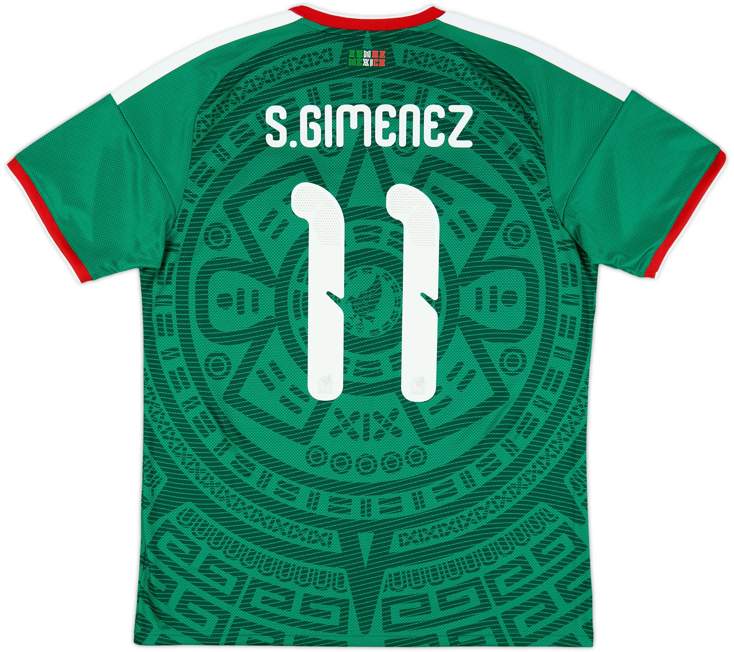 2026-27 Mexico Home Shirt S.Gimenez #11