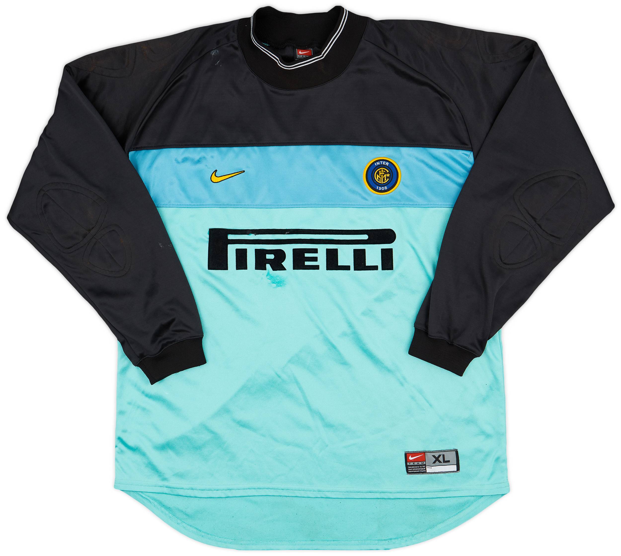 1999-00 Inter Milan GK Shirt #1 - 5/10 - (XL)