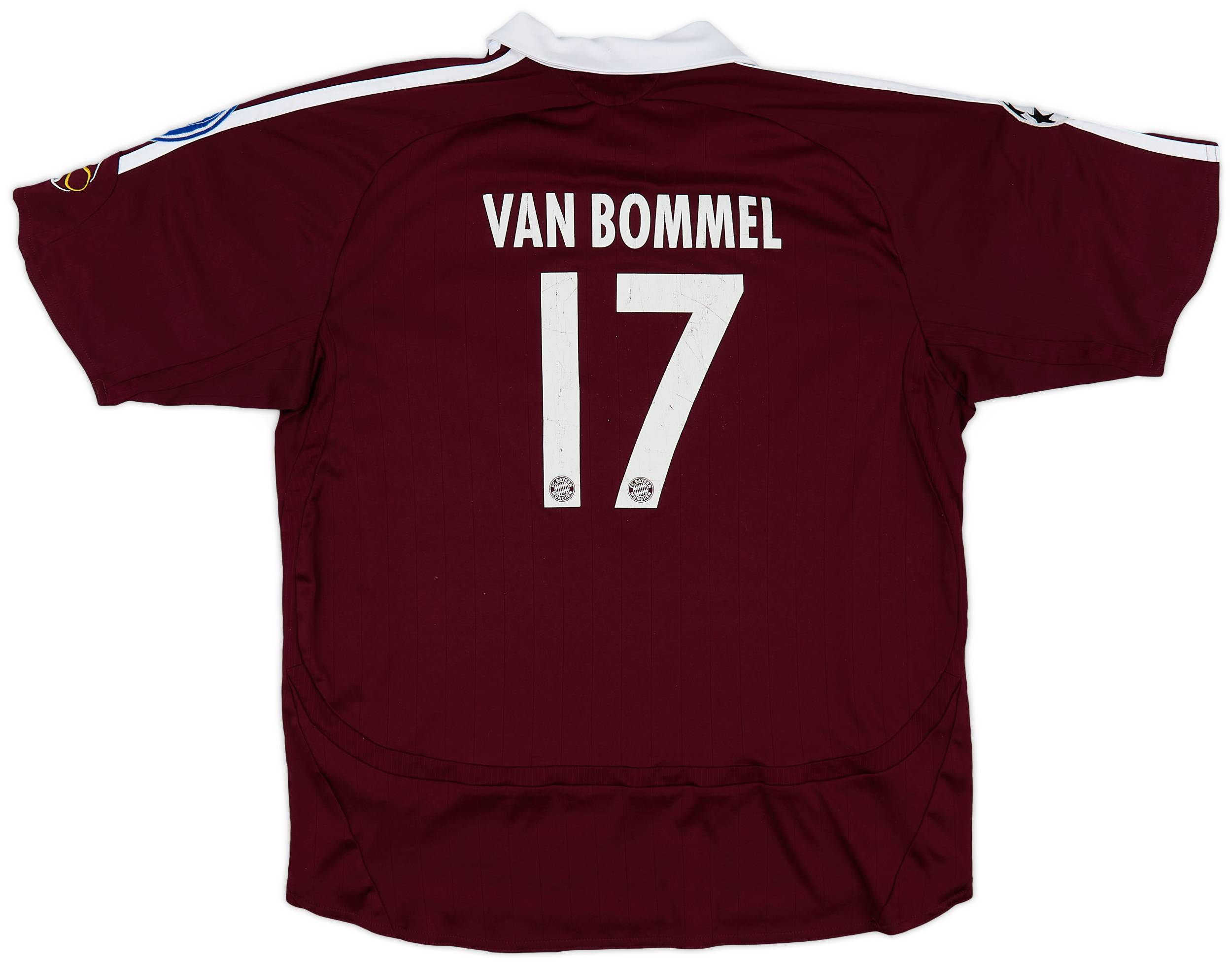 【限定セール！】 Third CL Munich Bayern 2006-07 Shirt 5/10 - #17 Bommel Van ウェア