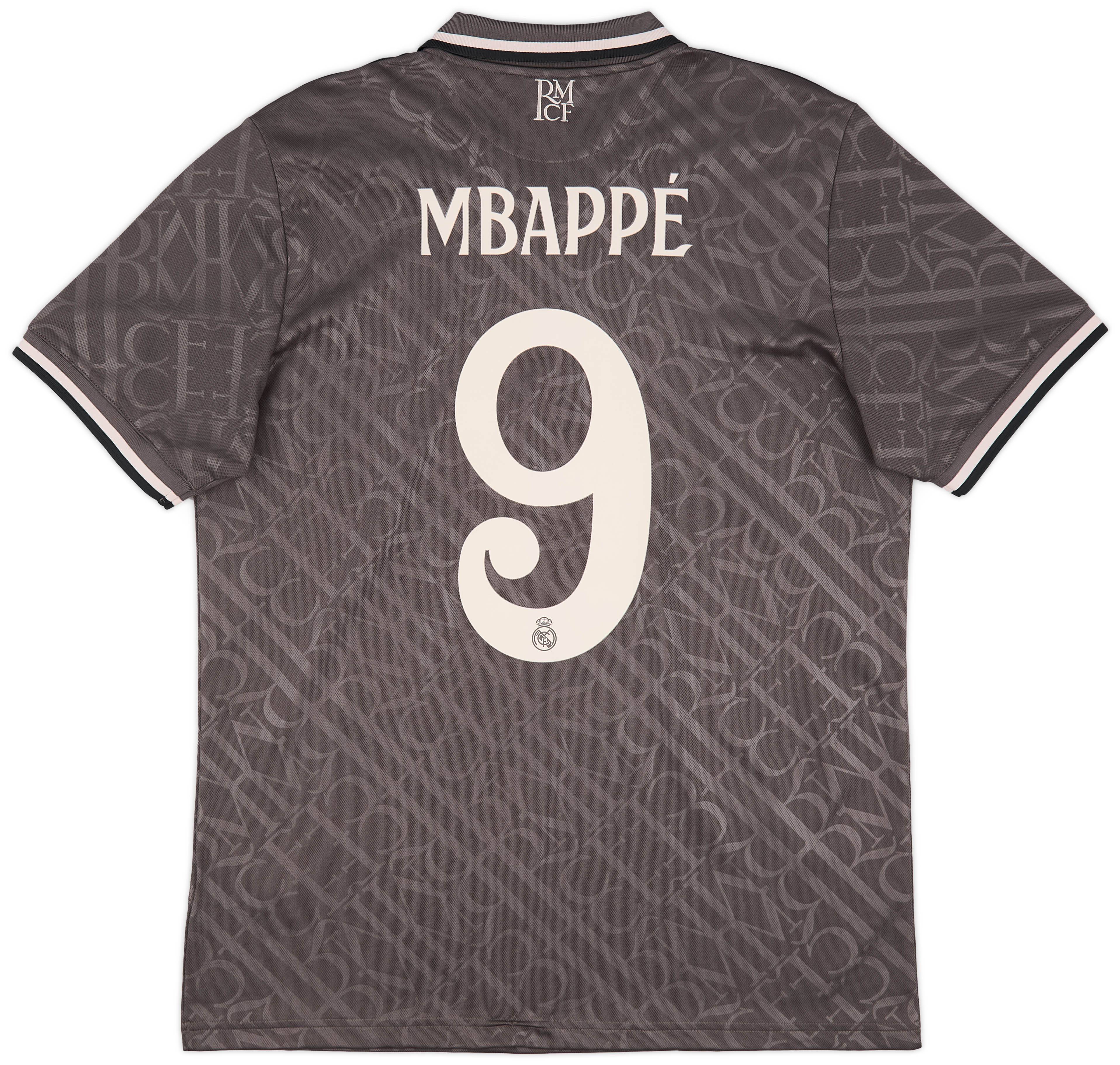 2024 25 Real Madrid Third Shirt Mbappe 9