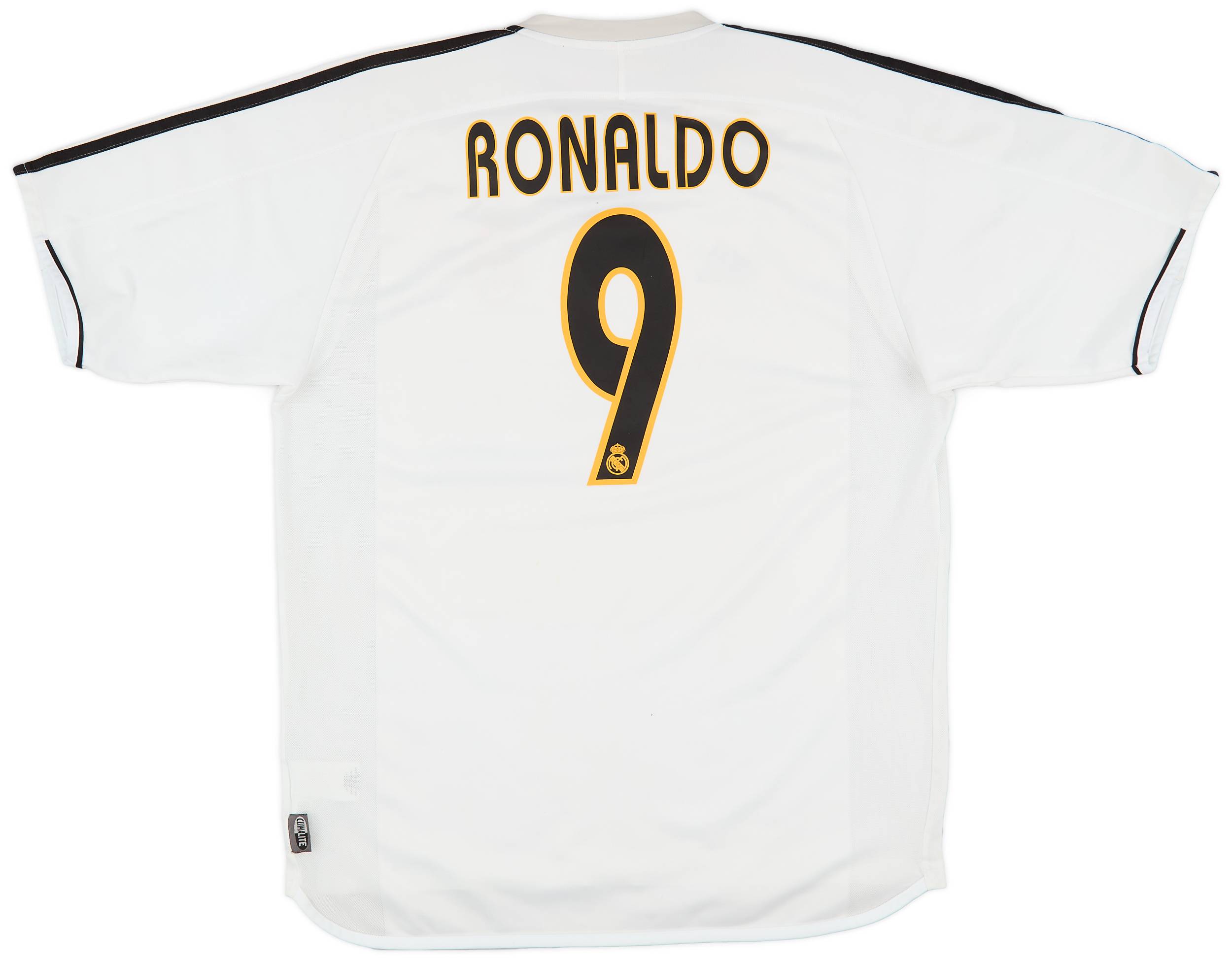 2003-04 Real Madrid Home Shirt Ronaldo #9 - 5/10 - (L)