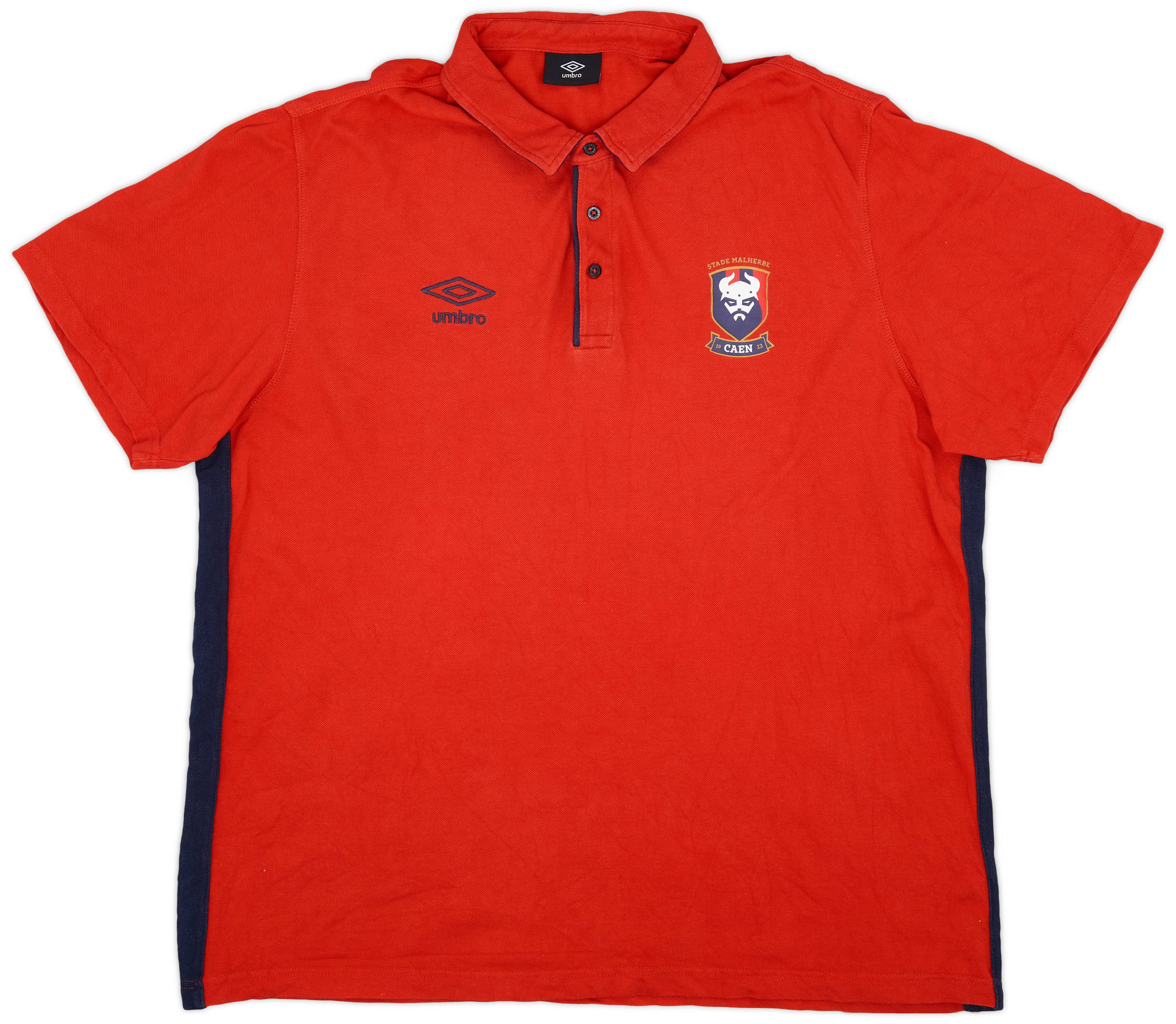 2017-18 Caen Umbro Polo Shirt - 9/10 - (XXL)