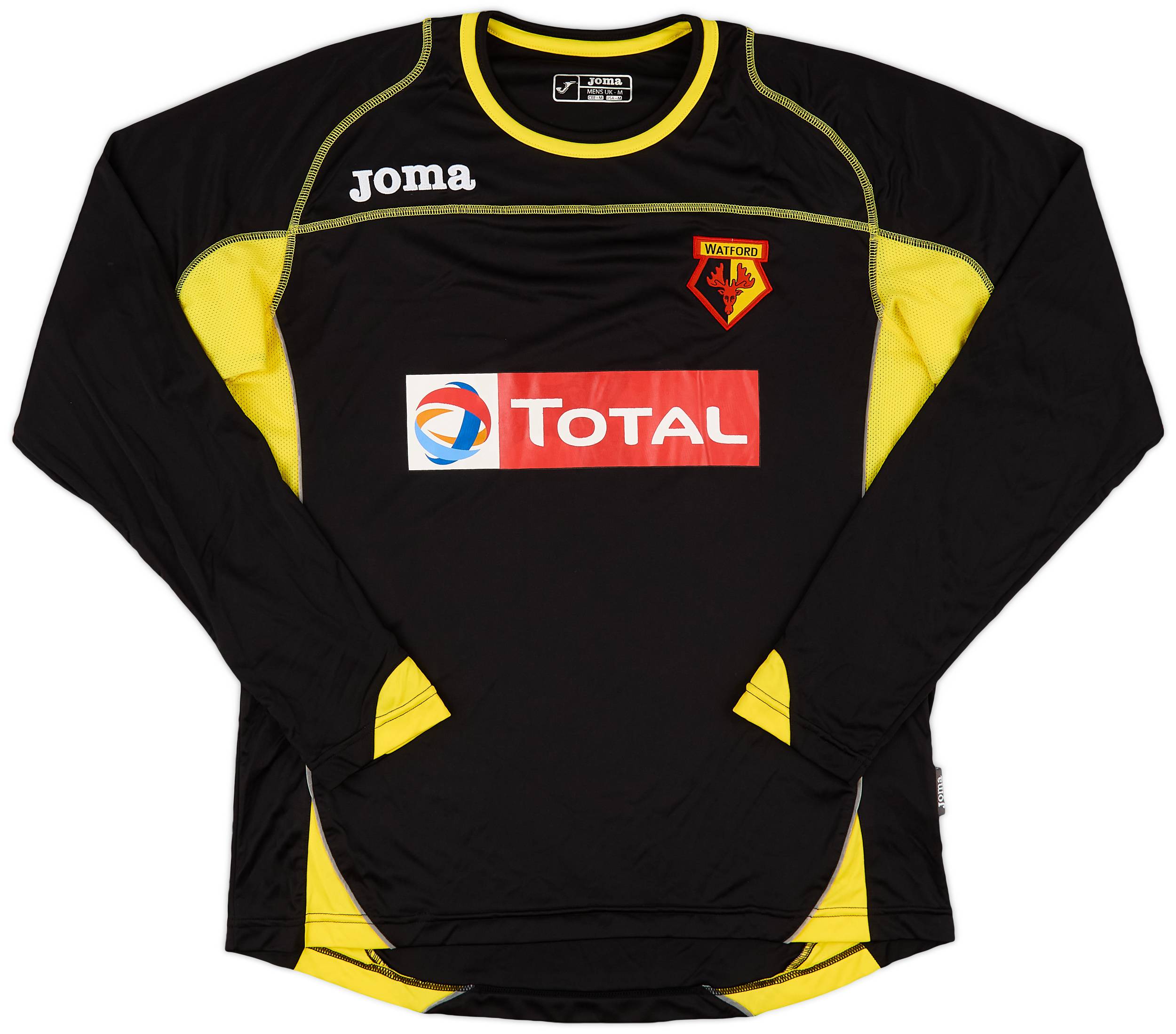2009-10 Watford Away L/S Shirt #7 - 8/10 - (M)