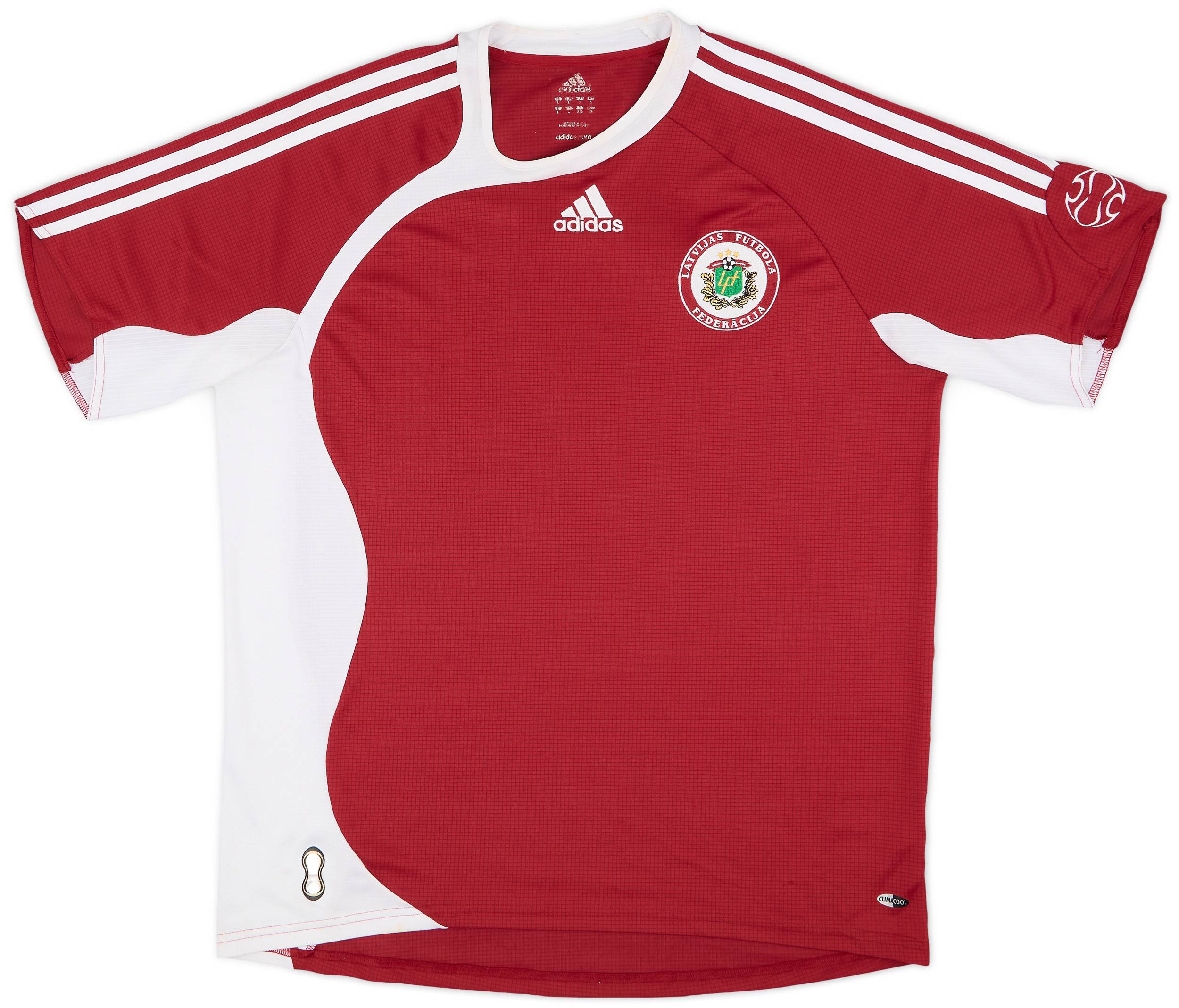 2006-08 Latvia Home Shirt - 8/10 - (L)