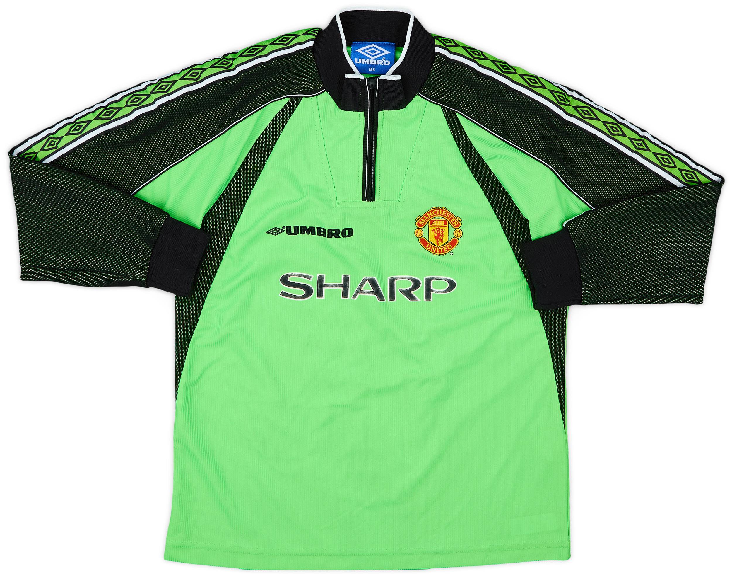 【★超目玉】 - Shirt GK United Manchester 1998-99 9/10 (L.Boys) - ウェア