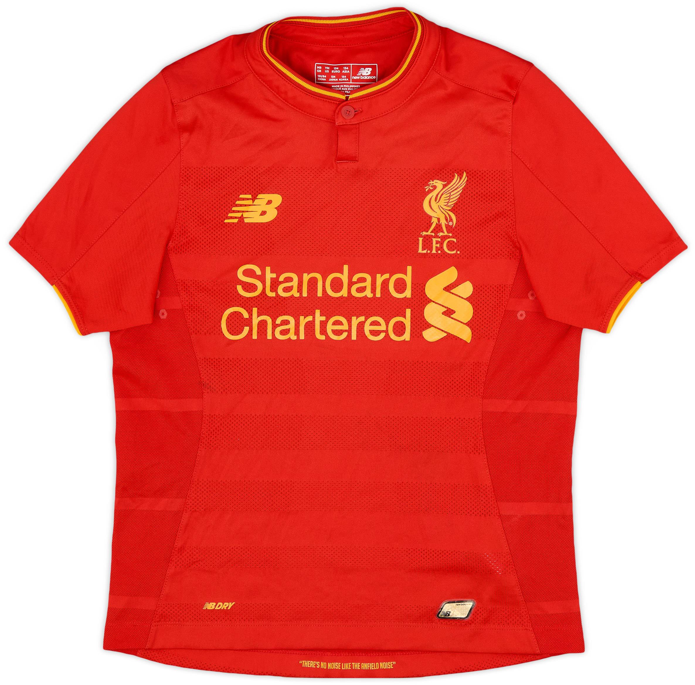 2016-17 Liverpool Home Shirt - 8/10 - (M.Boys)
