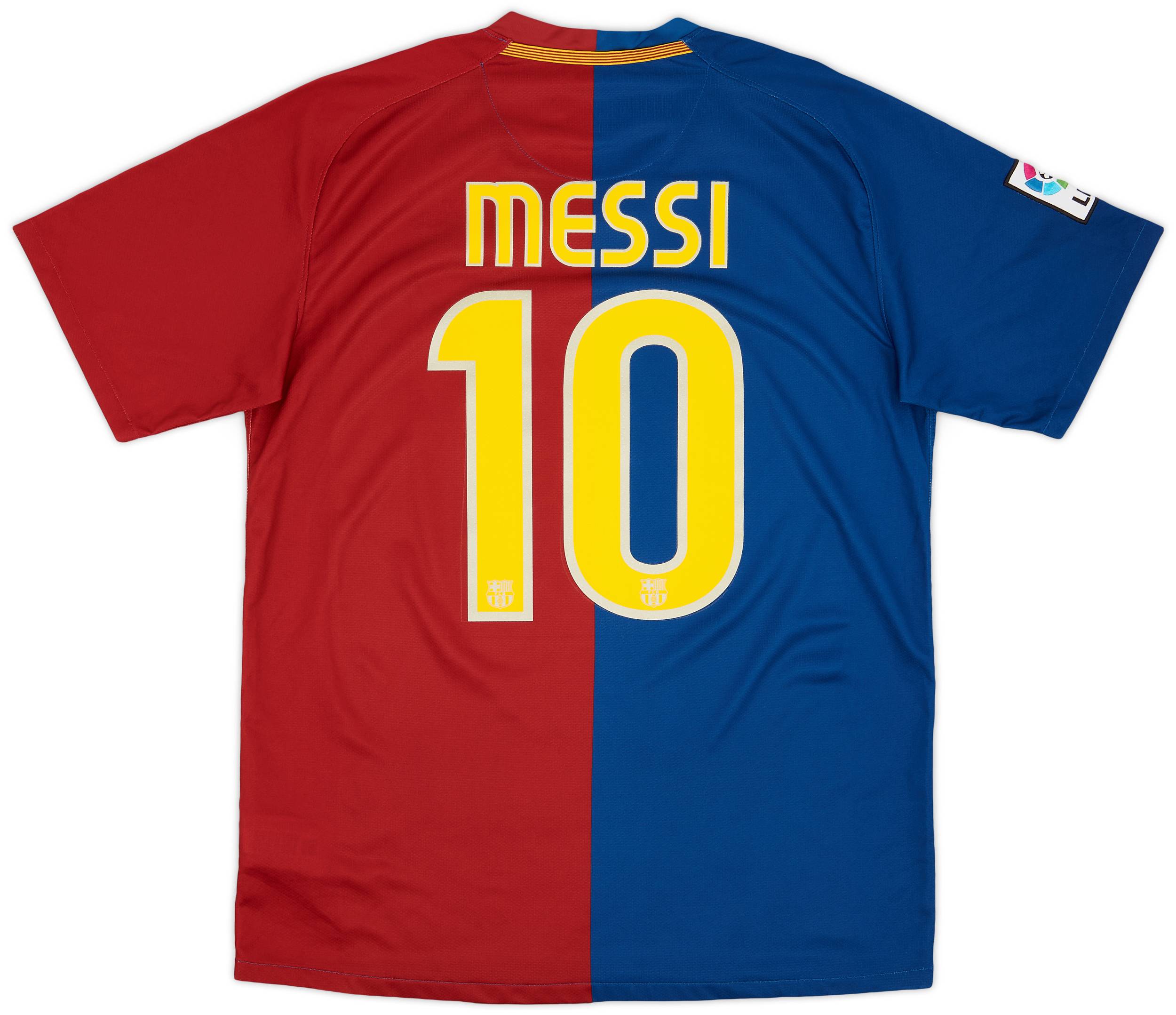 2008-09 Barcelona Home Shirt Messi #10 - 7/10 - (M)
