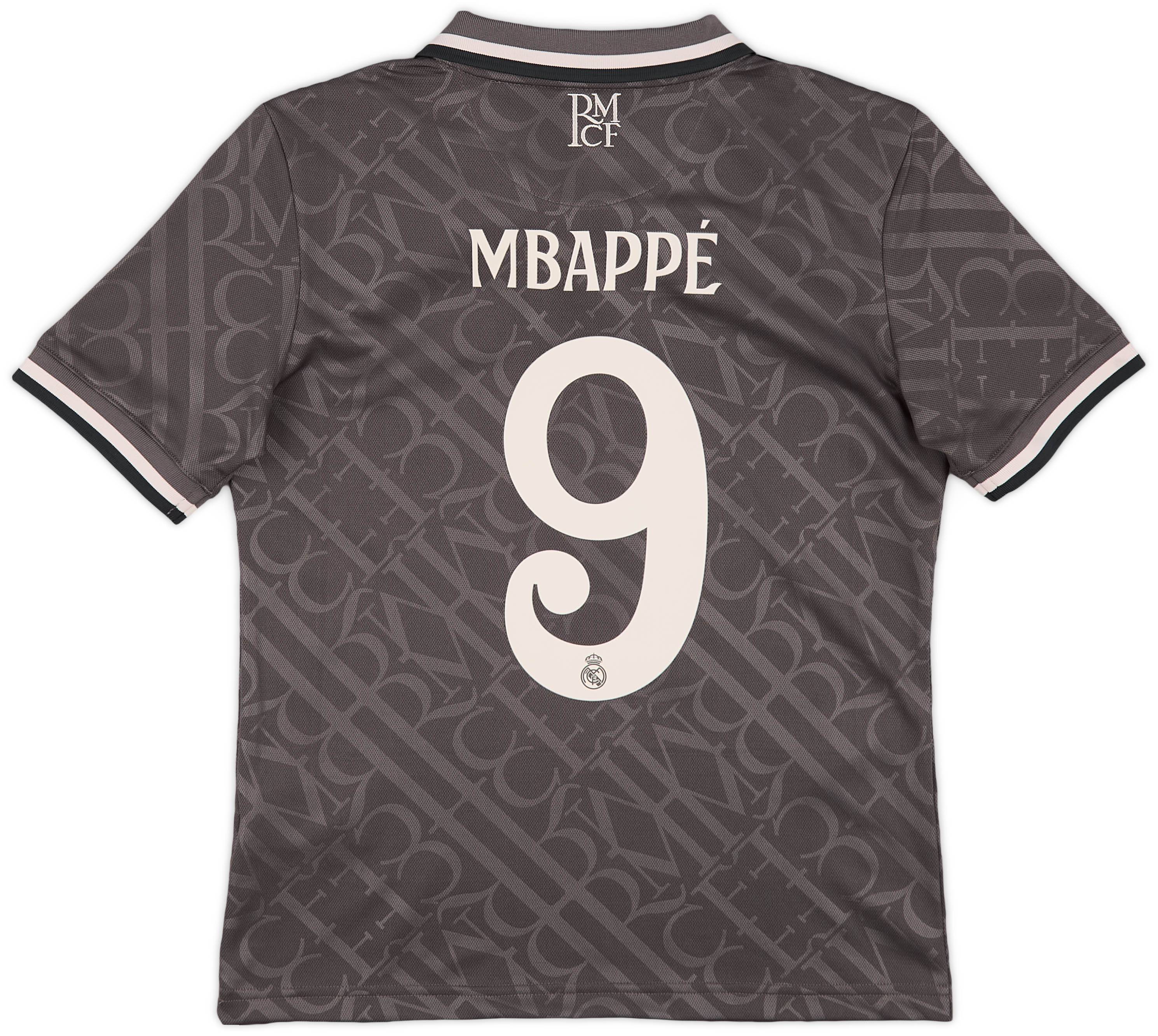 2024 25 Real Madrid Third Shirt Mbappe 9 KIDS