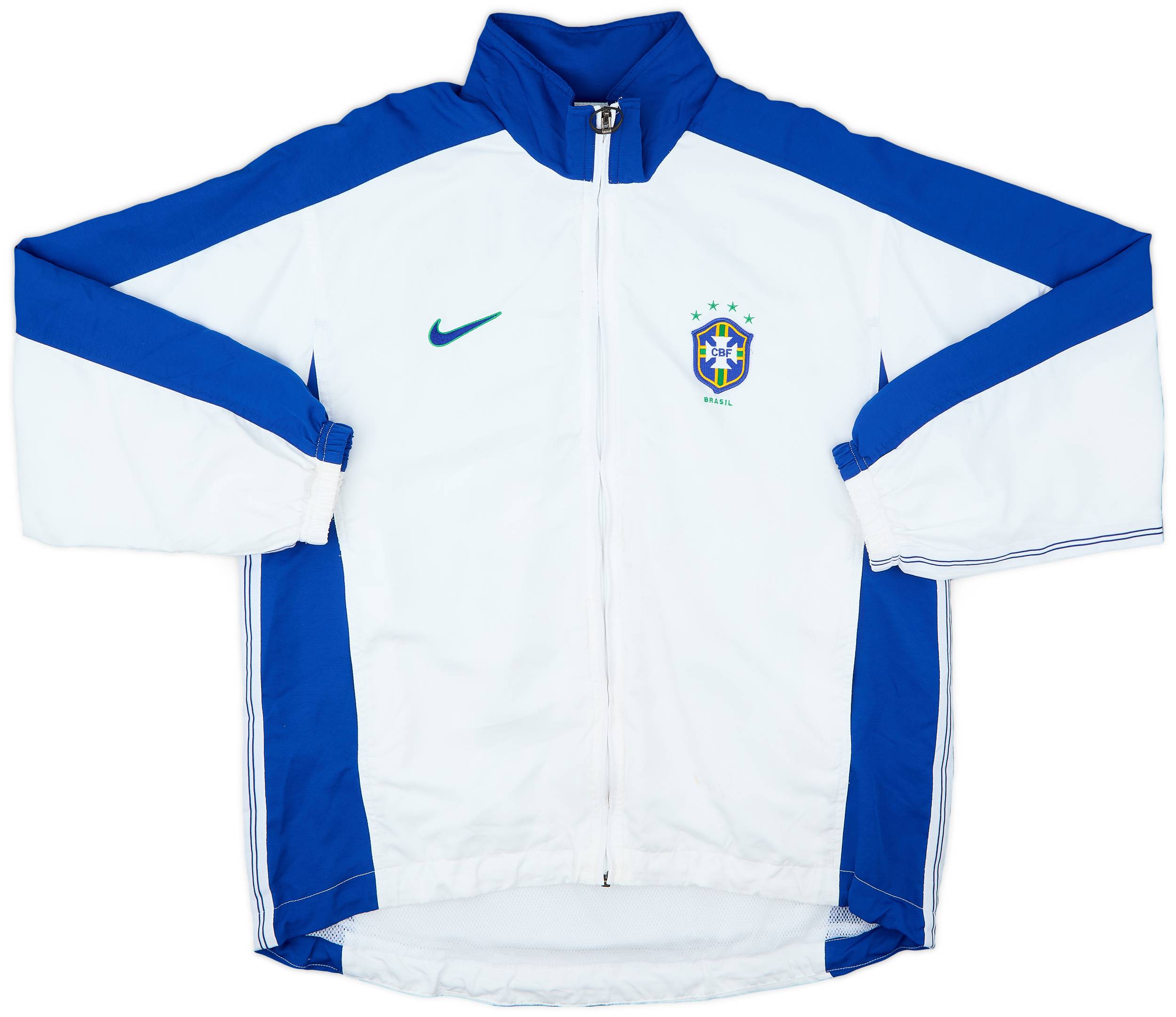 1998-00 Brazil Nike Track Jacket - 7/10 - (S)