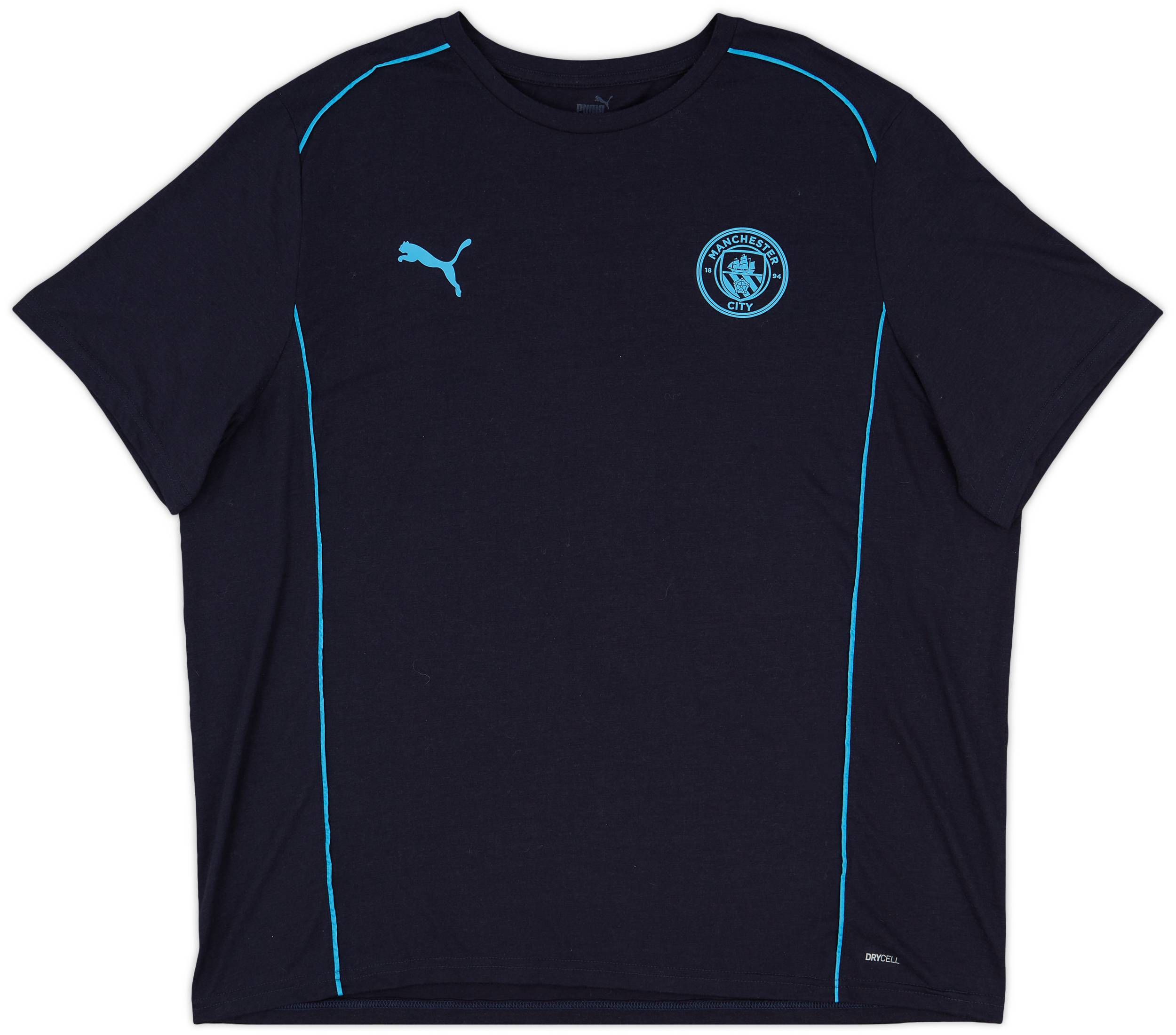 2023-24 Manchester City Puma Cotton Tee - 8/10 - (XXL)