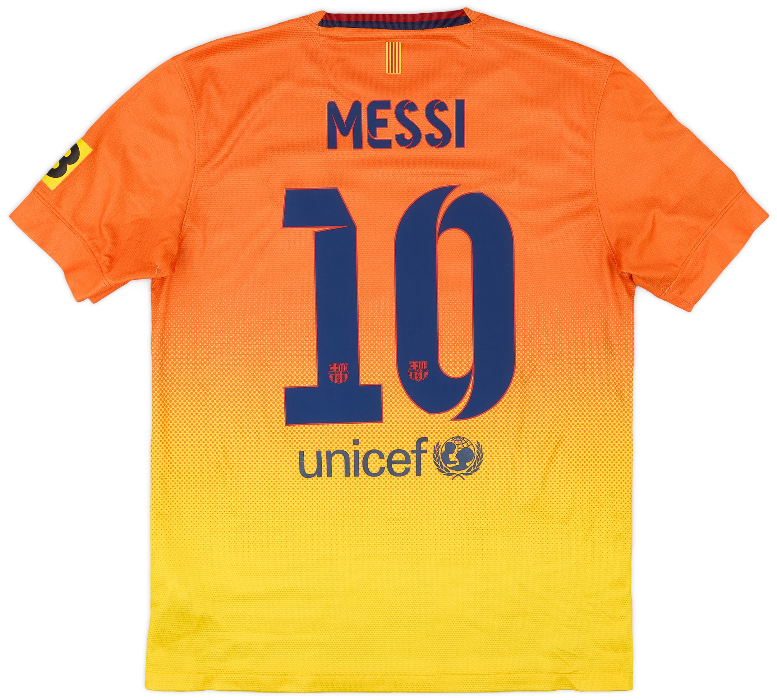 2012-13 Barcelona Away Shirt Messi #10 - 9/10 - (M)