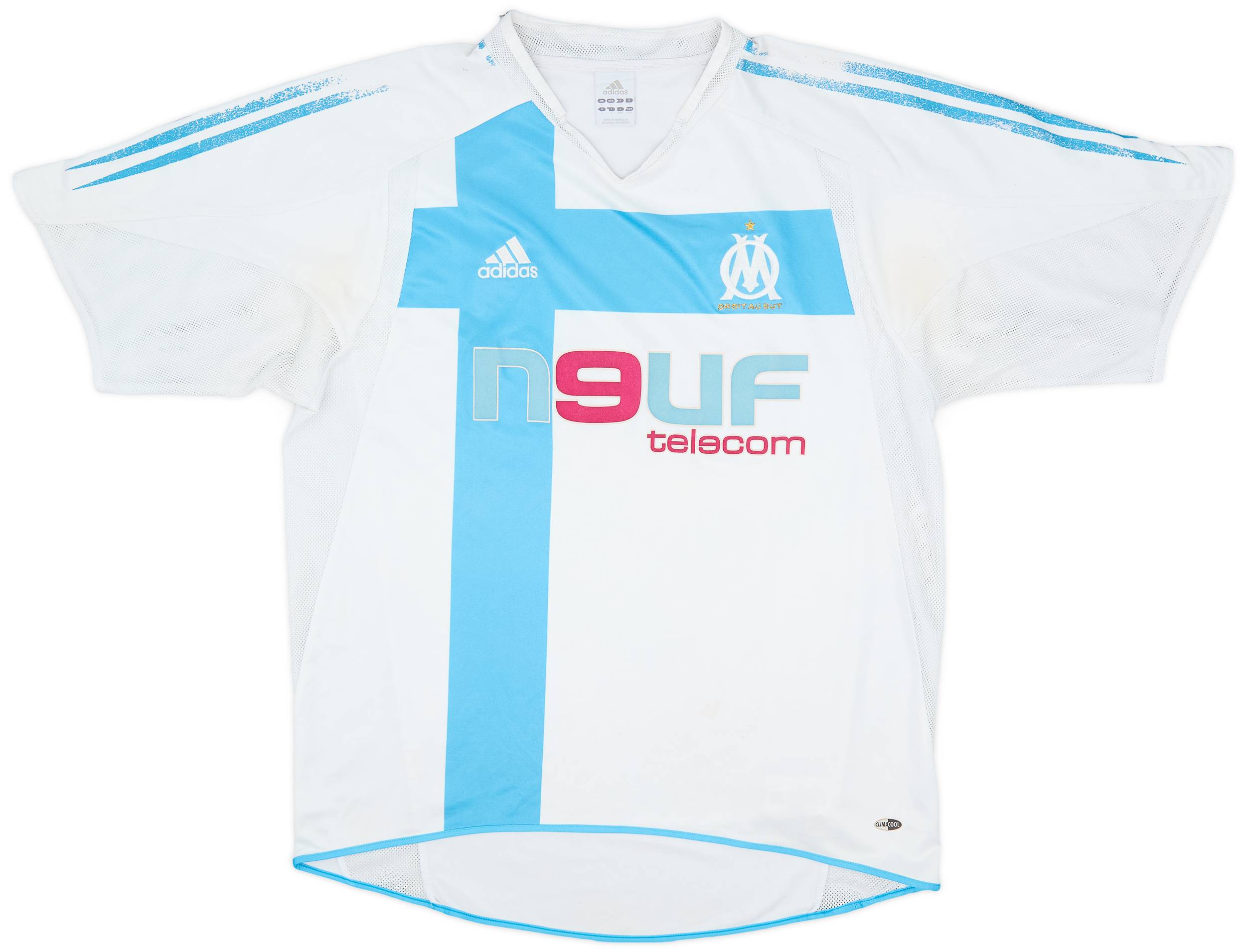 2004-05 Olympique Marseille Home Shirt - 4/10 - (L)