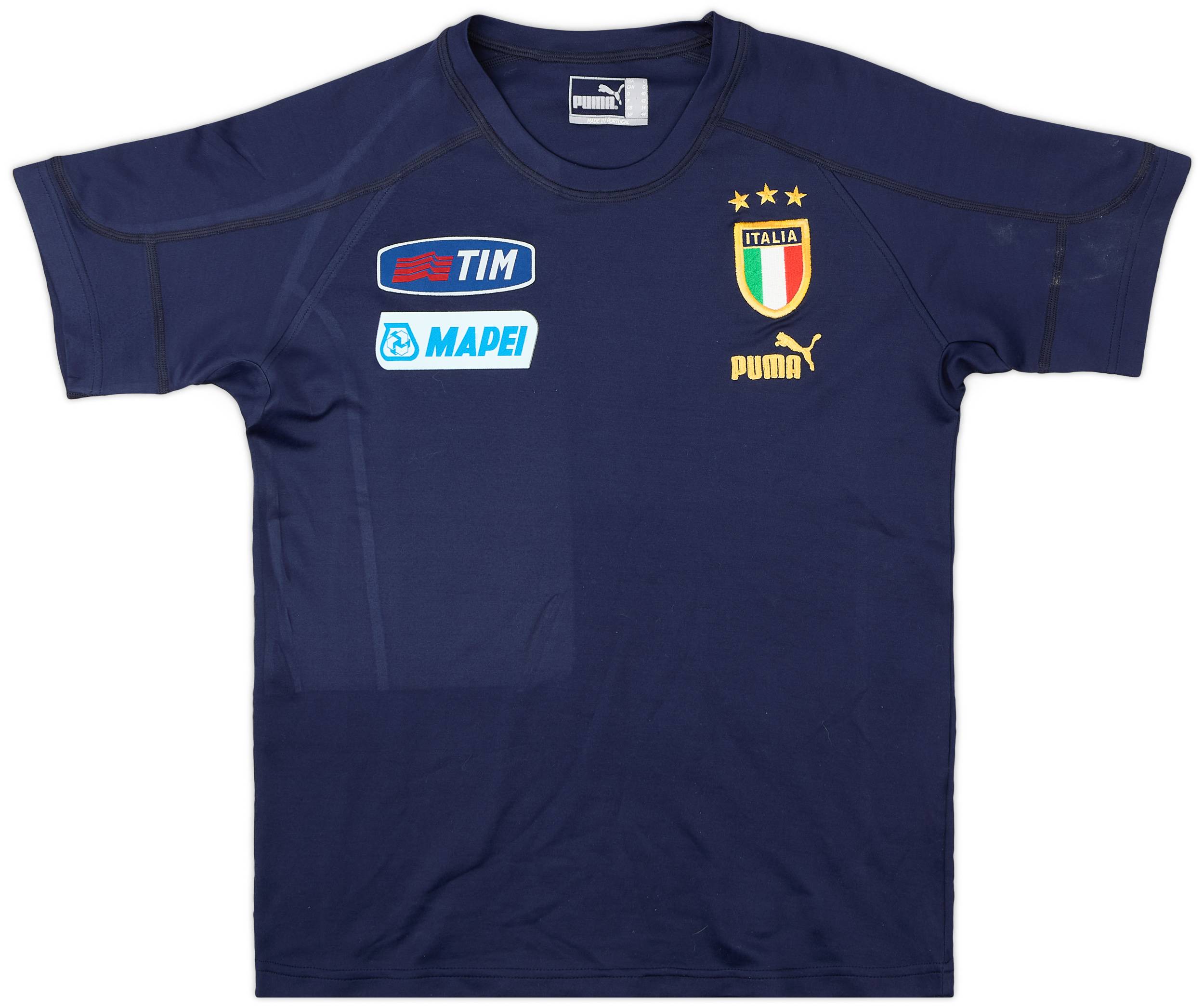 2004 05 Italy Puma Training Shirt 7 10 XL.Boys