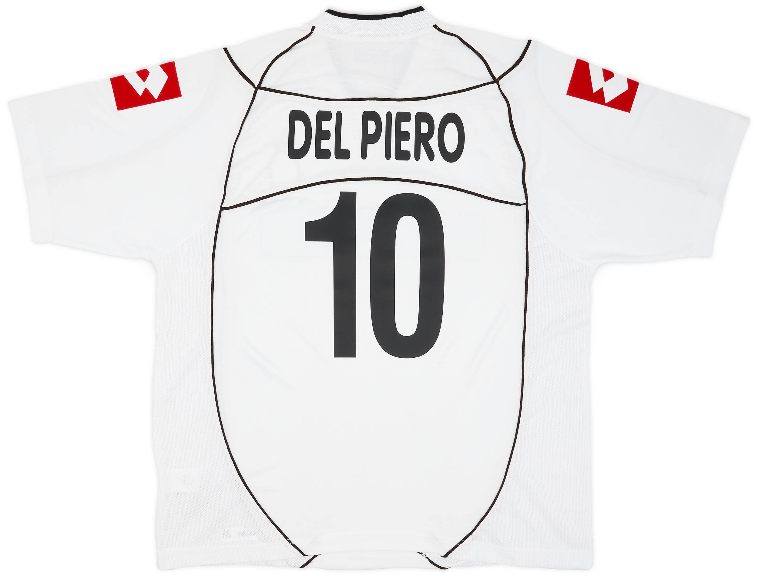 02/03ユベントス No.10 DEL PIERO 2002-03 Juventus Away Shirt Del Piero #10 (XXL)