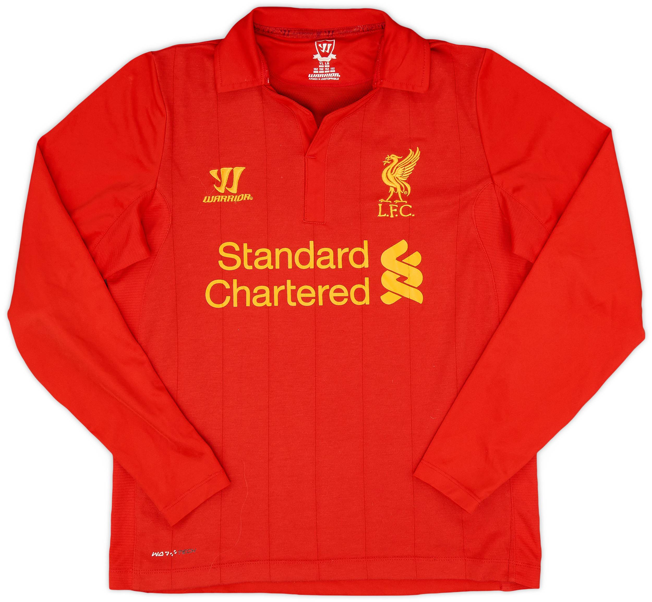 2012-13 Liverpool Home L/S Shirt - 7/10 - (L.Boys)