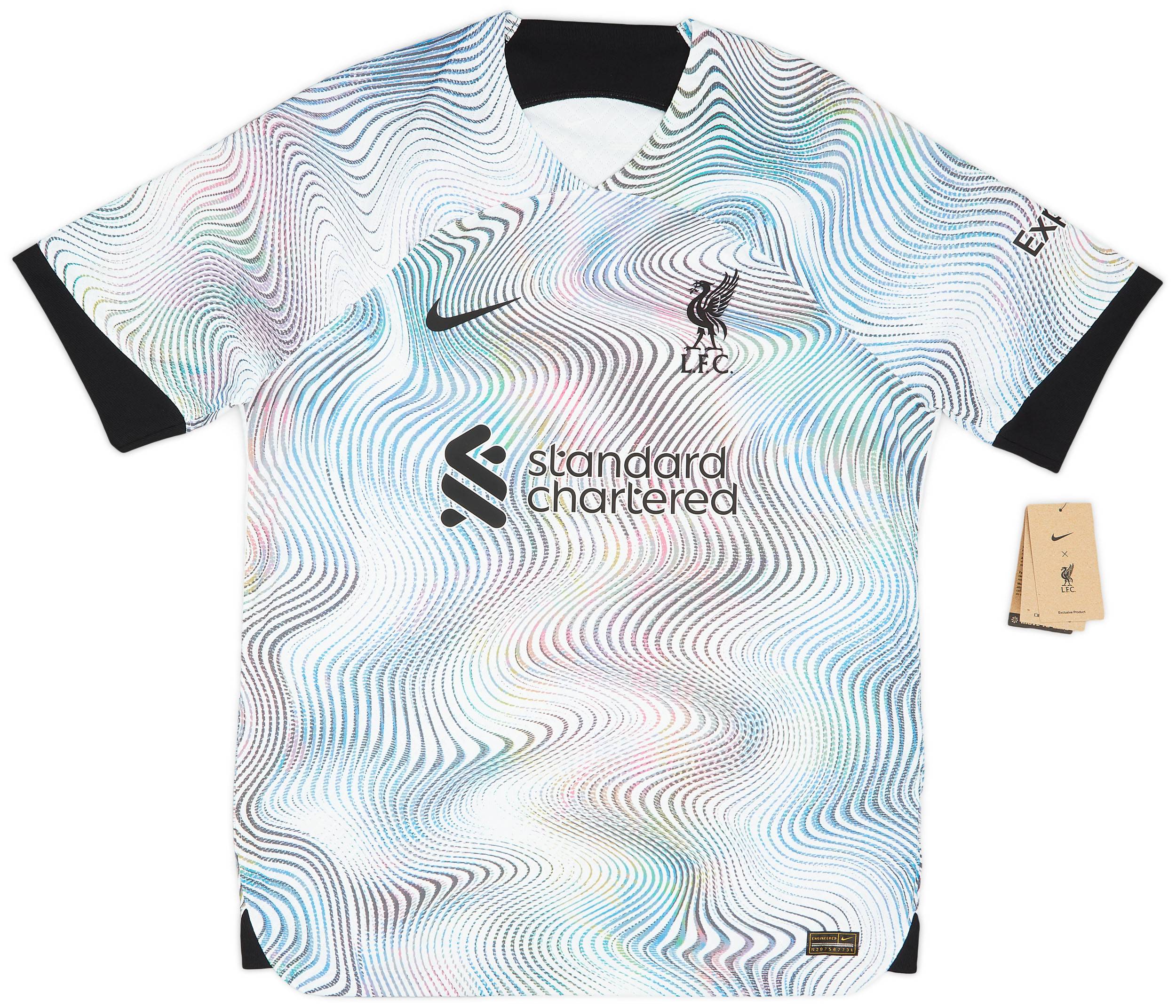 2022-23 Liverpool Authentic Away Shirt Virgil #4