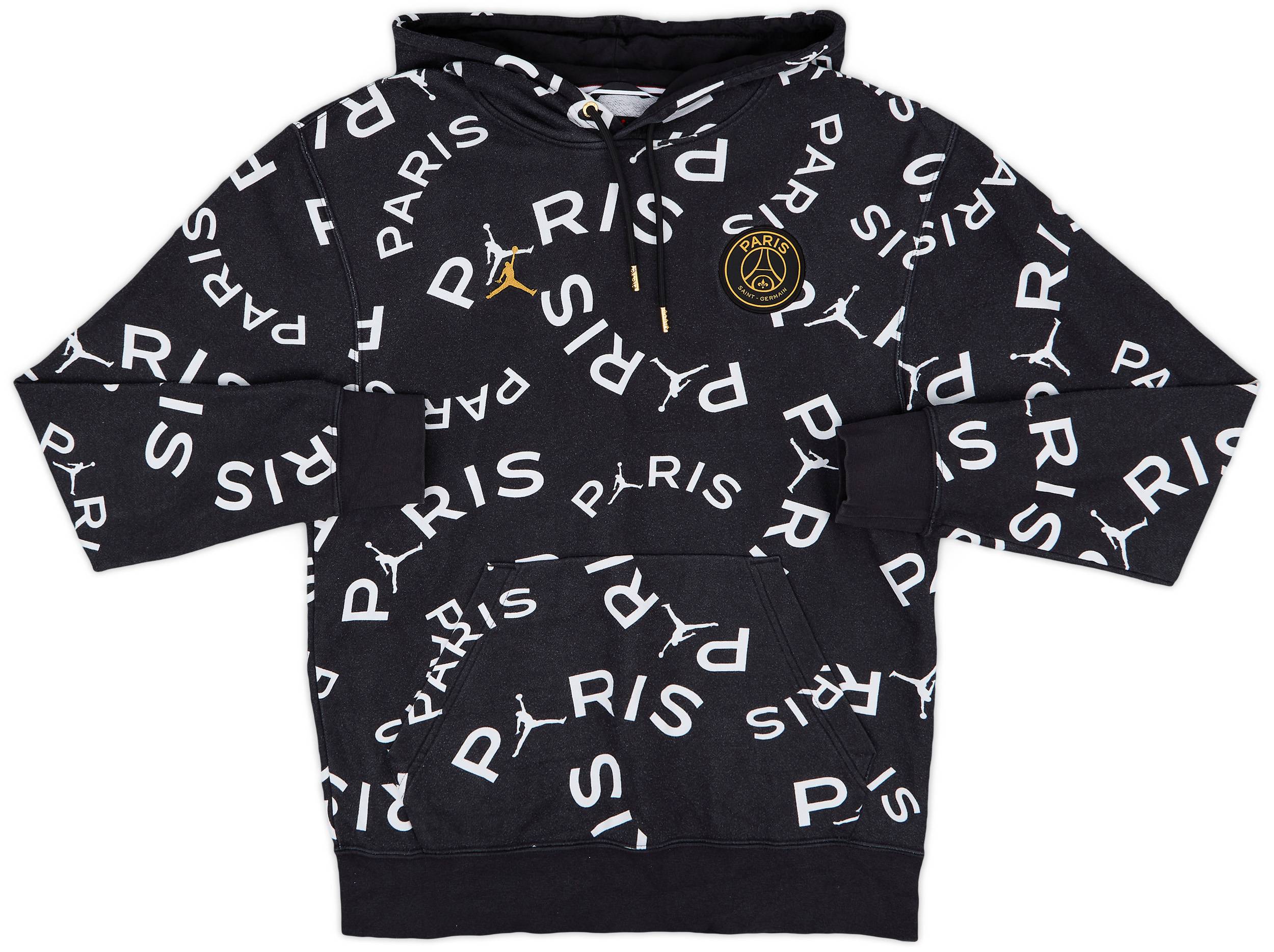 2020-21 Paris Saint-Germain Jordan Hooded Sweat Top - 7/10 - (S)