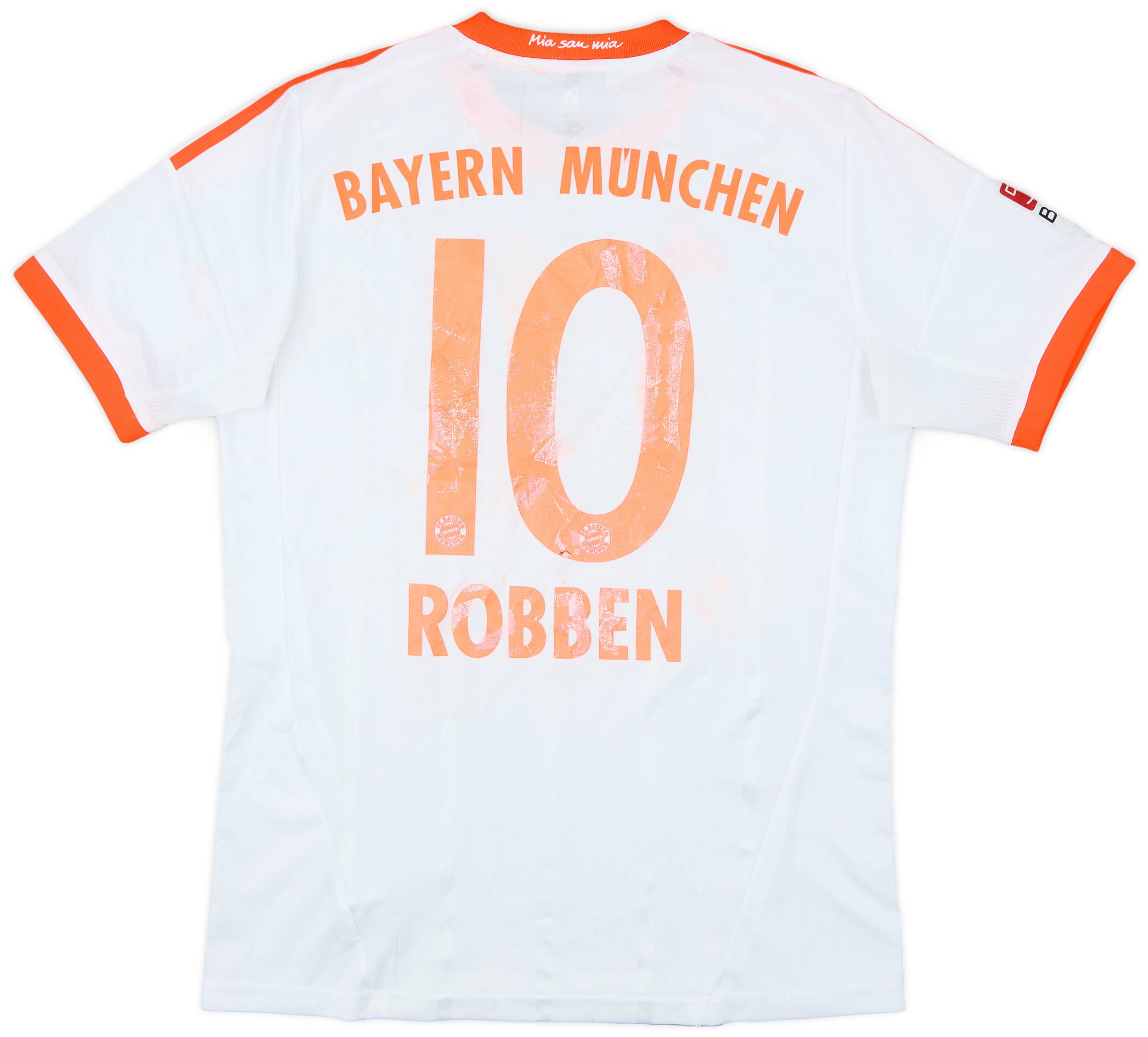 2012-13 Bayern Munich Away Shirt Robben #10 - 3/10 - (XL.Boys)