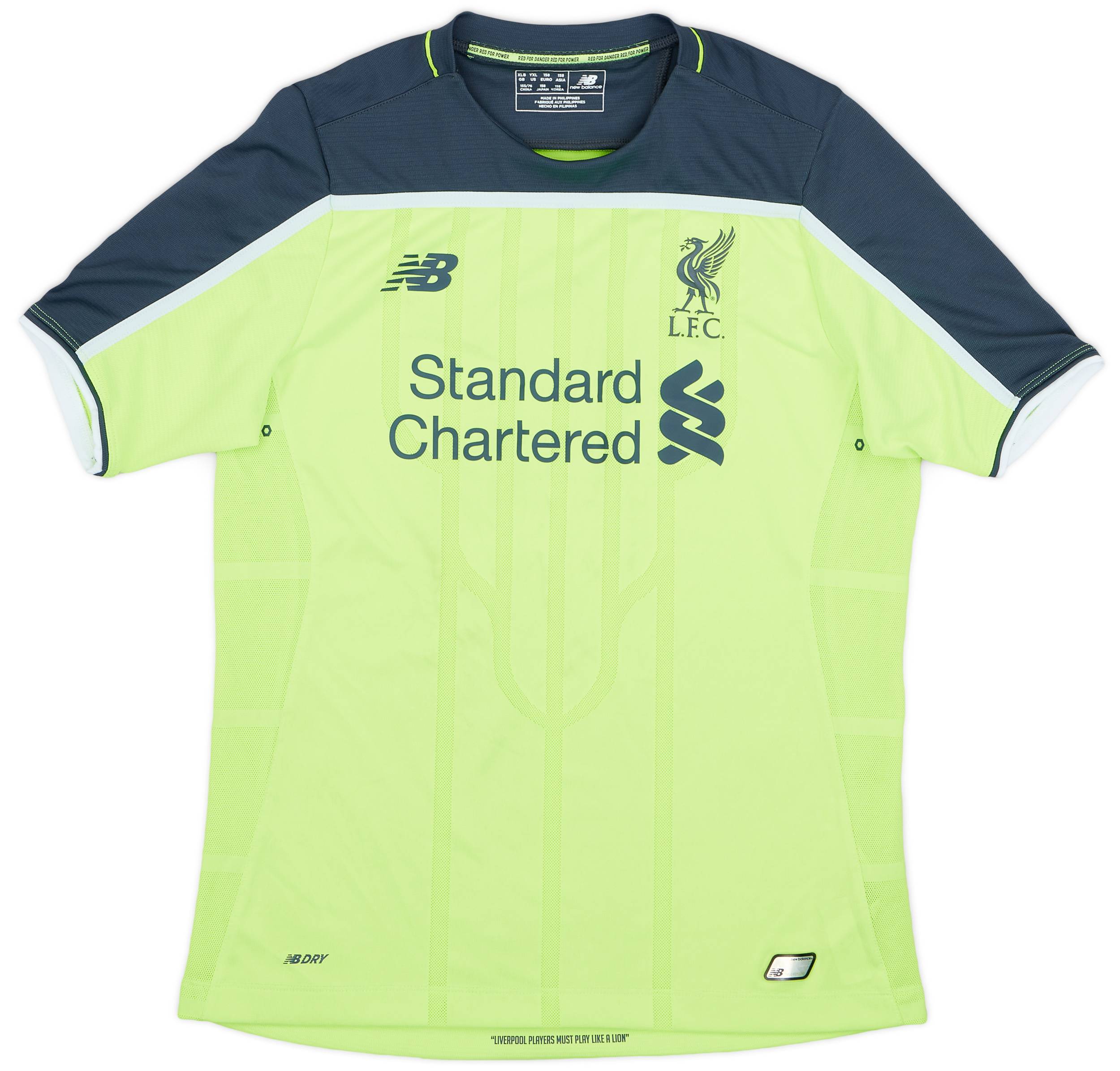 2016-17 Liverpool Third Shirt - 8/10 - (XL.Boys)