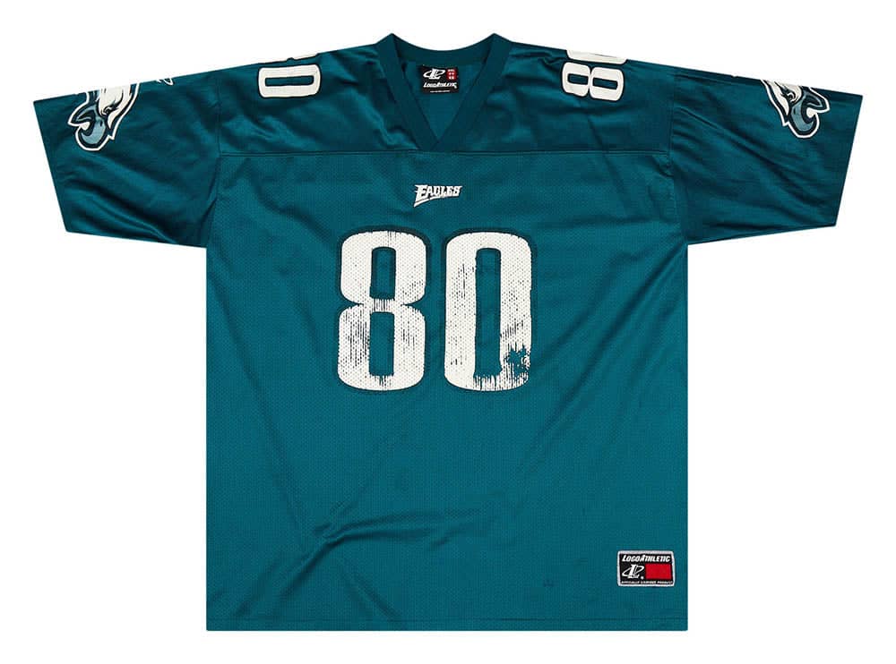 1996-98 Philadelphia Eagles Fryar #80 Logo Athletic Jersey (Home) XXL